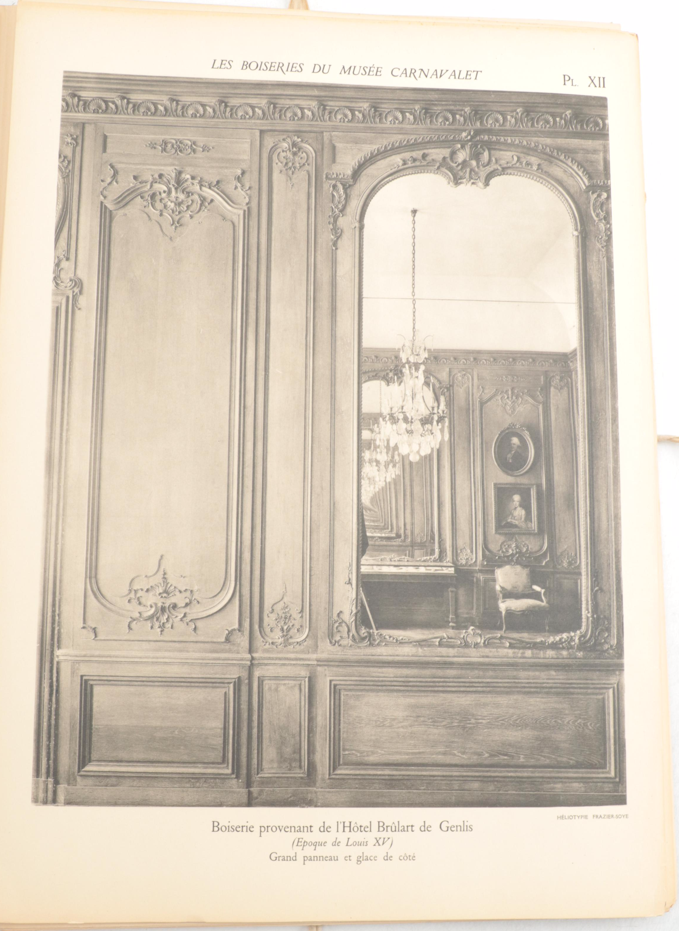 "The Woodwork of the Carnavalet Museum" by Francois Boucher