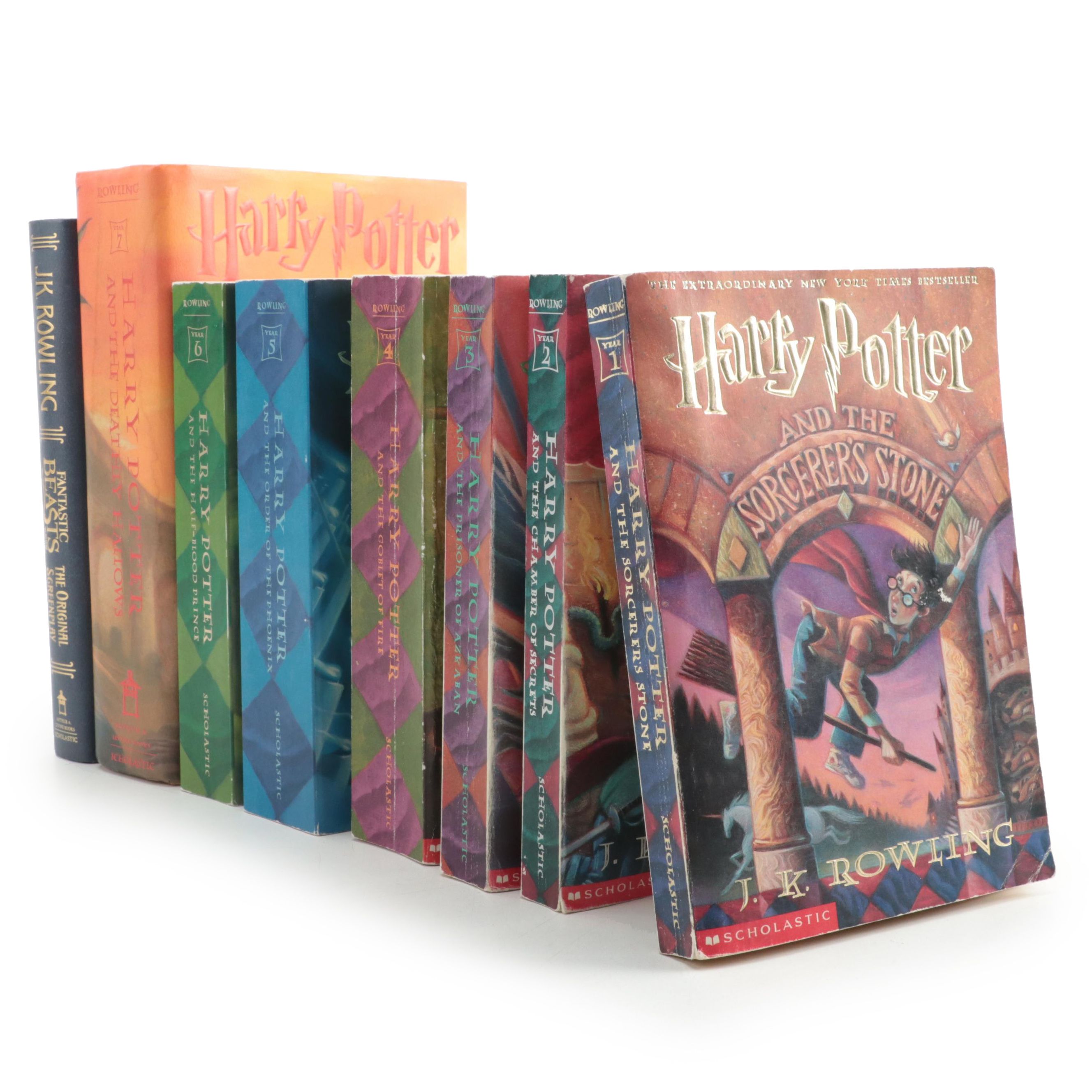 "Harry Potter" Complete Series with "Fantastic Beasts" by J. K. Rowling