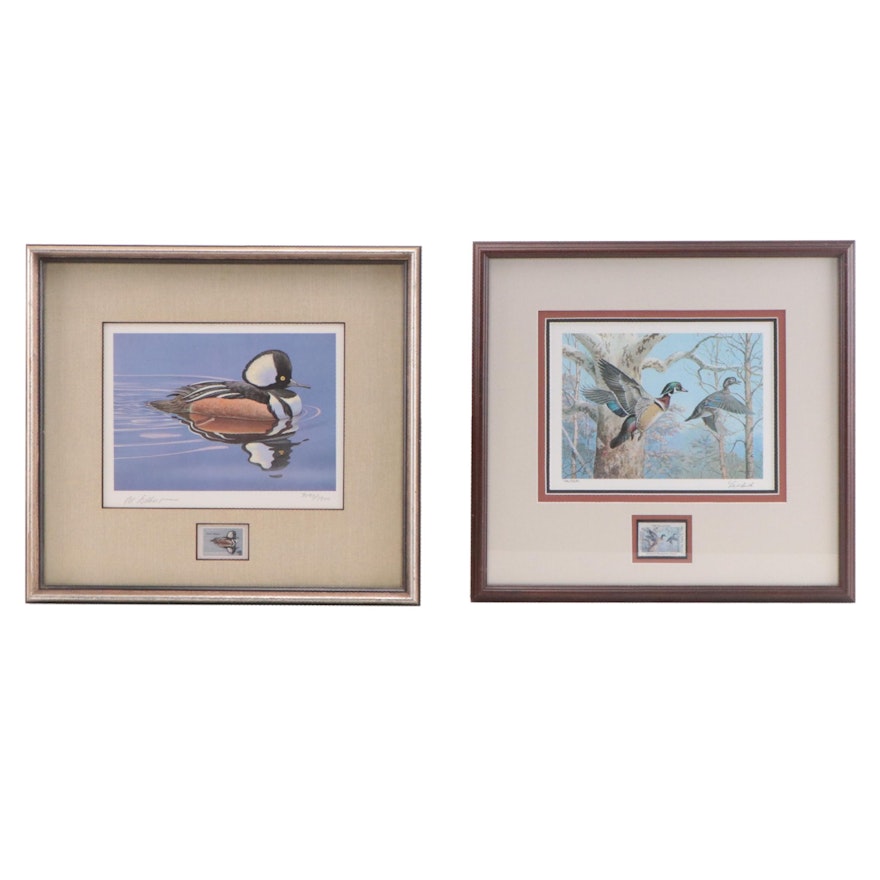 Duck Genre Offset Lithographs Including Ned Smith