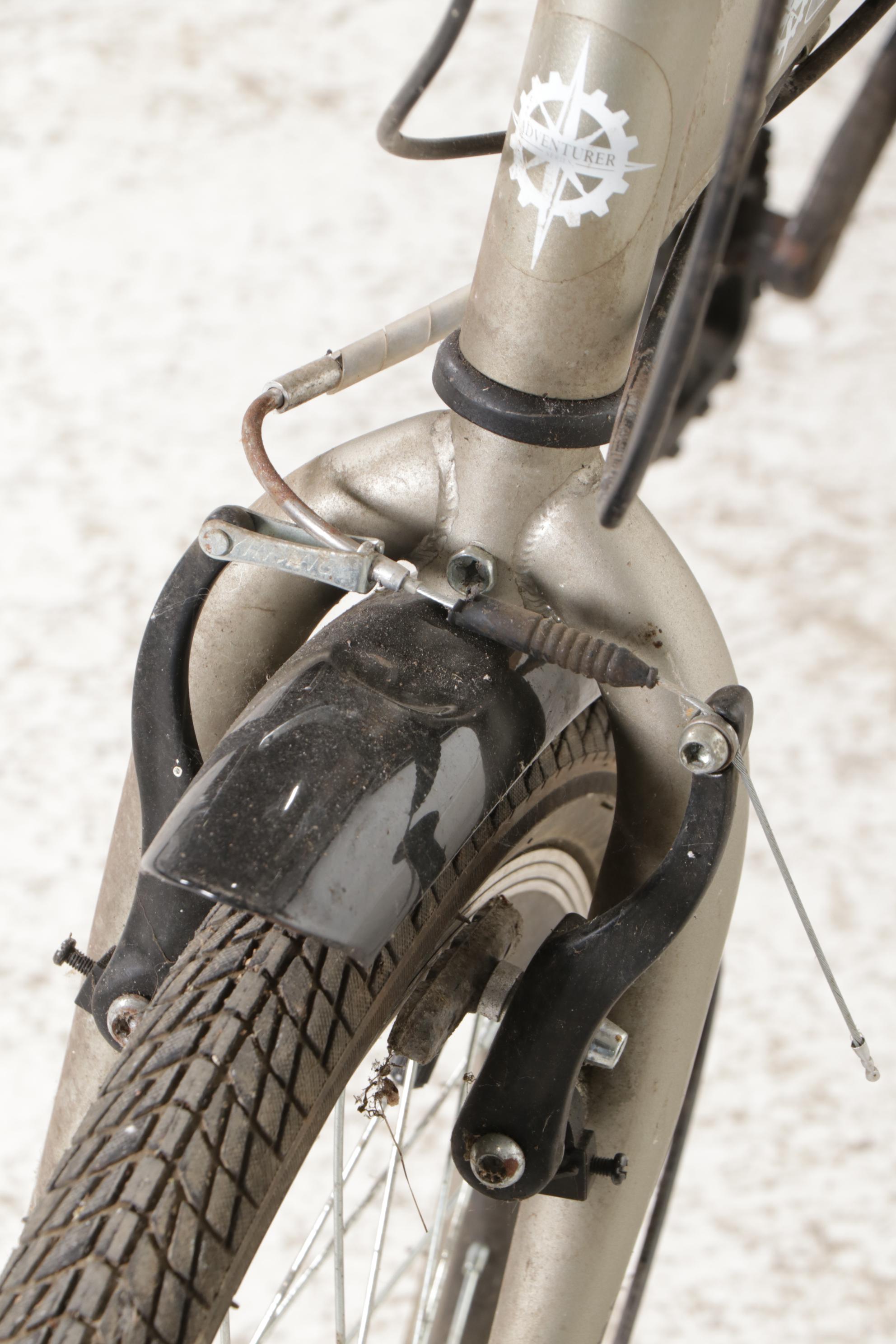 StowAway Adventurer 6-Speed Folding Bike with Thruster City Cruiser Bike