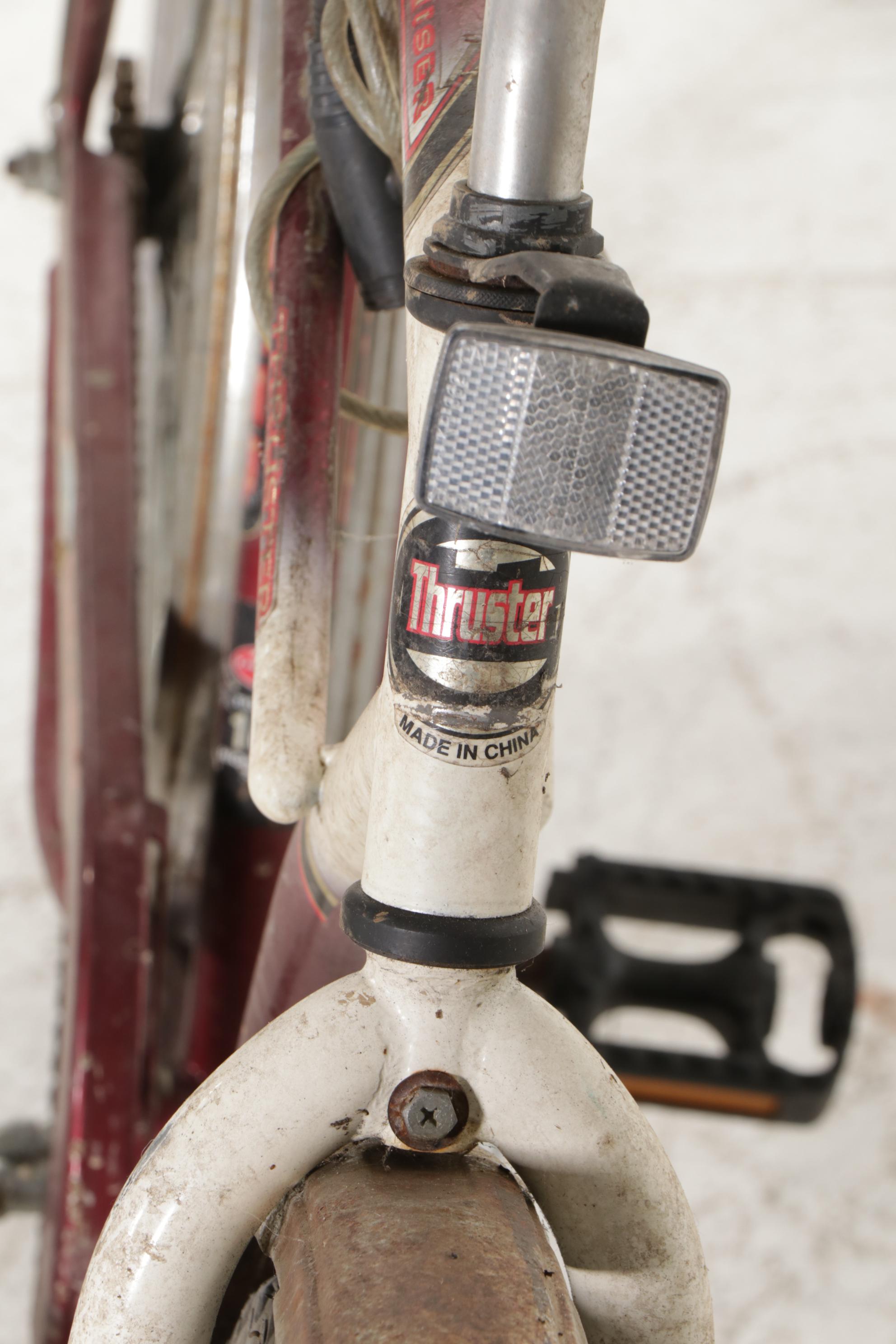 StowAway Adventurer 6-Speed Folding Bike with Thruster City Cruiser Bike