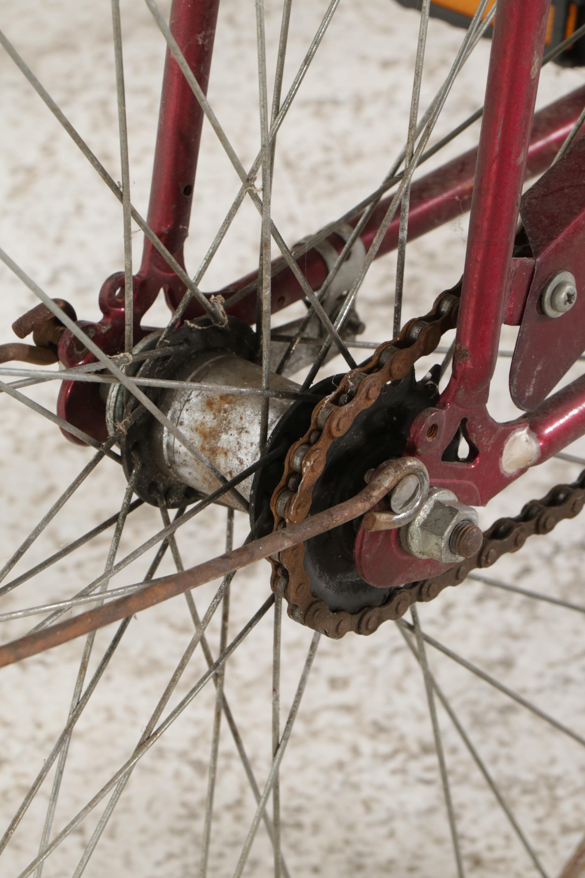 StowAway Adventurer 6-Speed Folding Bike with Thruster City Cruiser Bike