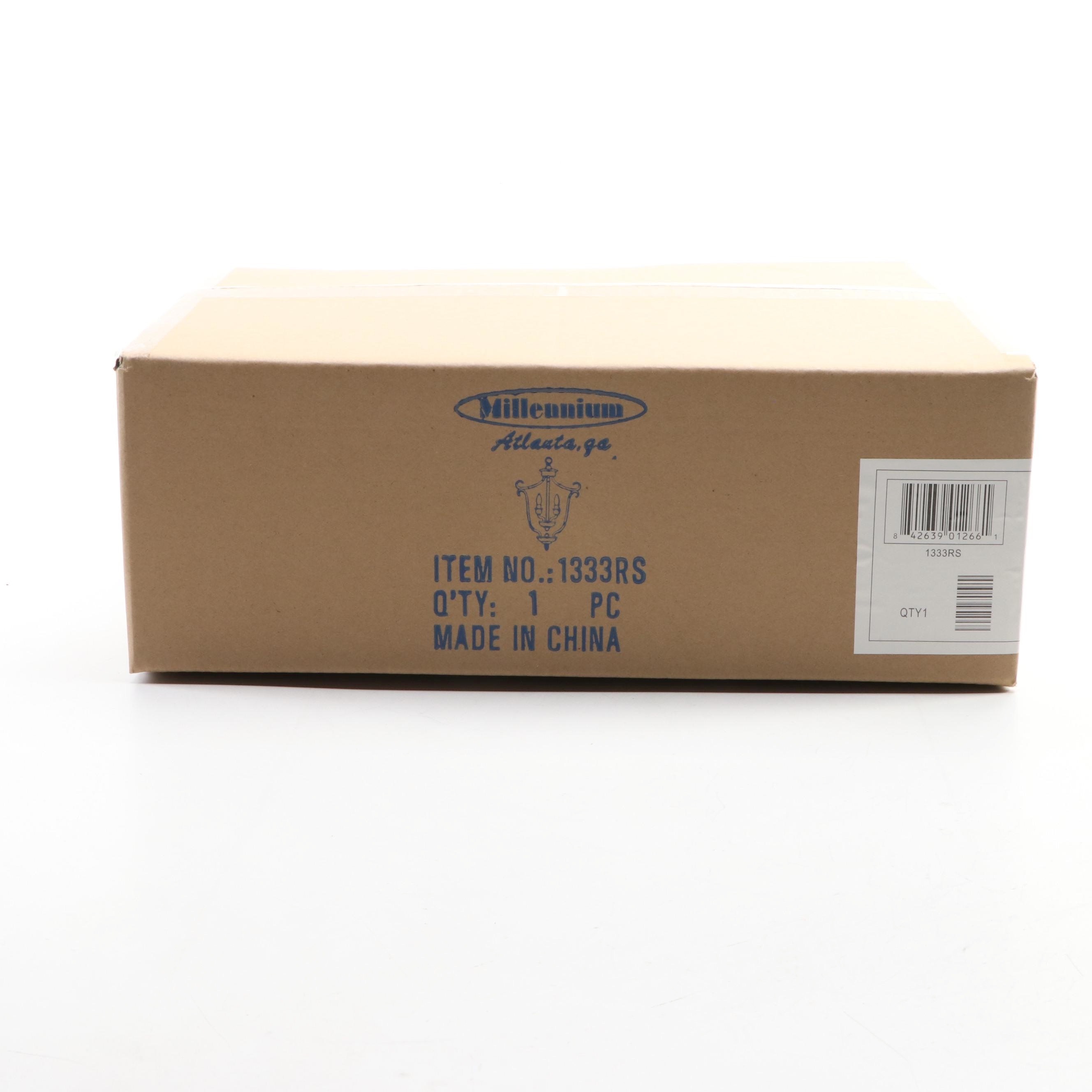 Millennium Fulton Brushed Silver Foyer Pendant Light