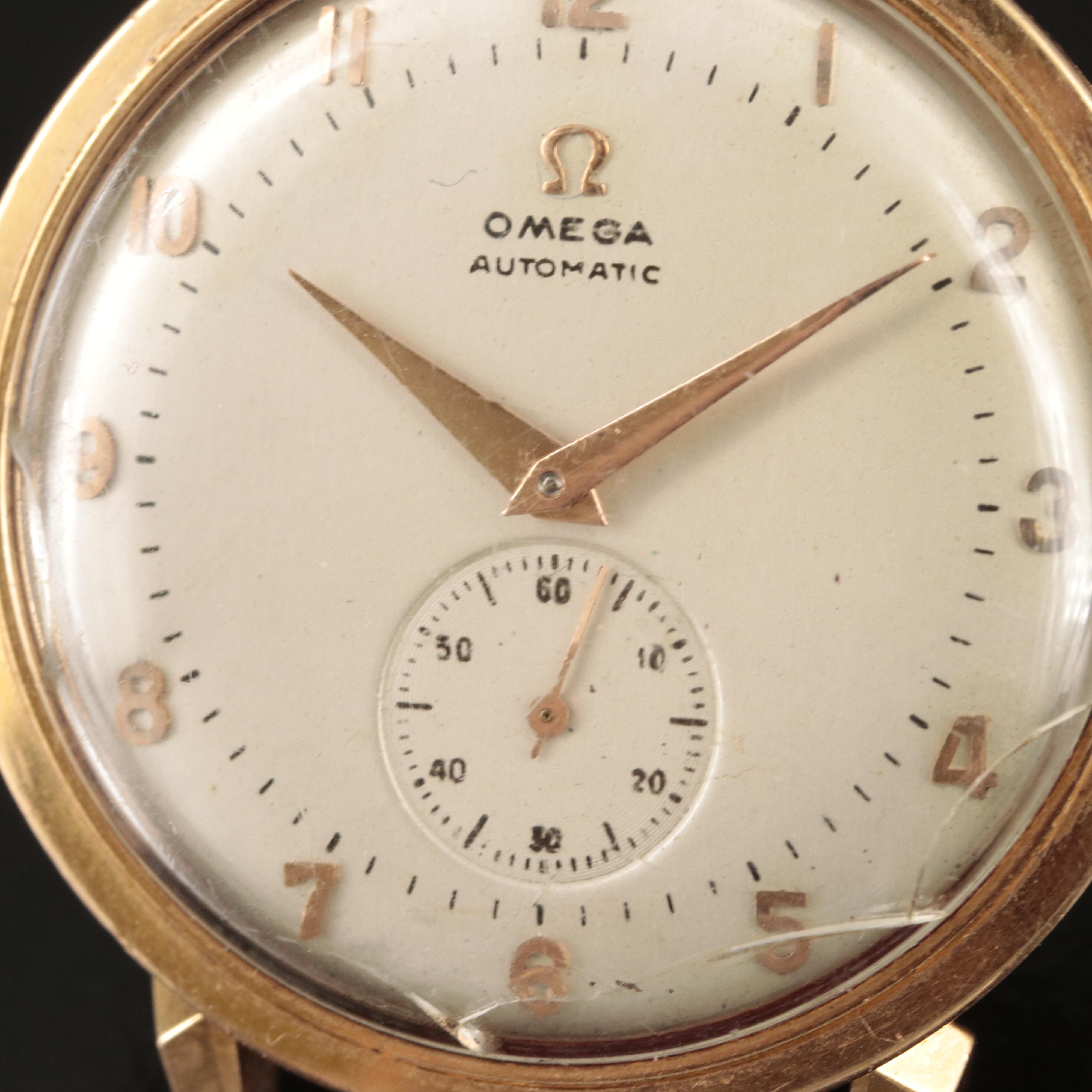 18K 1952 Omega Bumper Watch