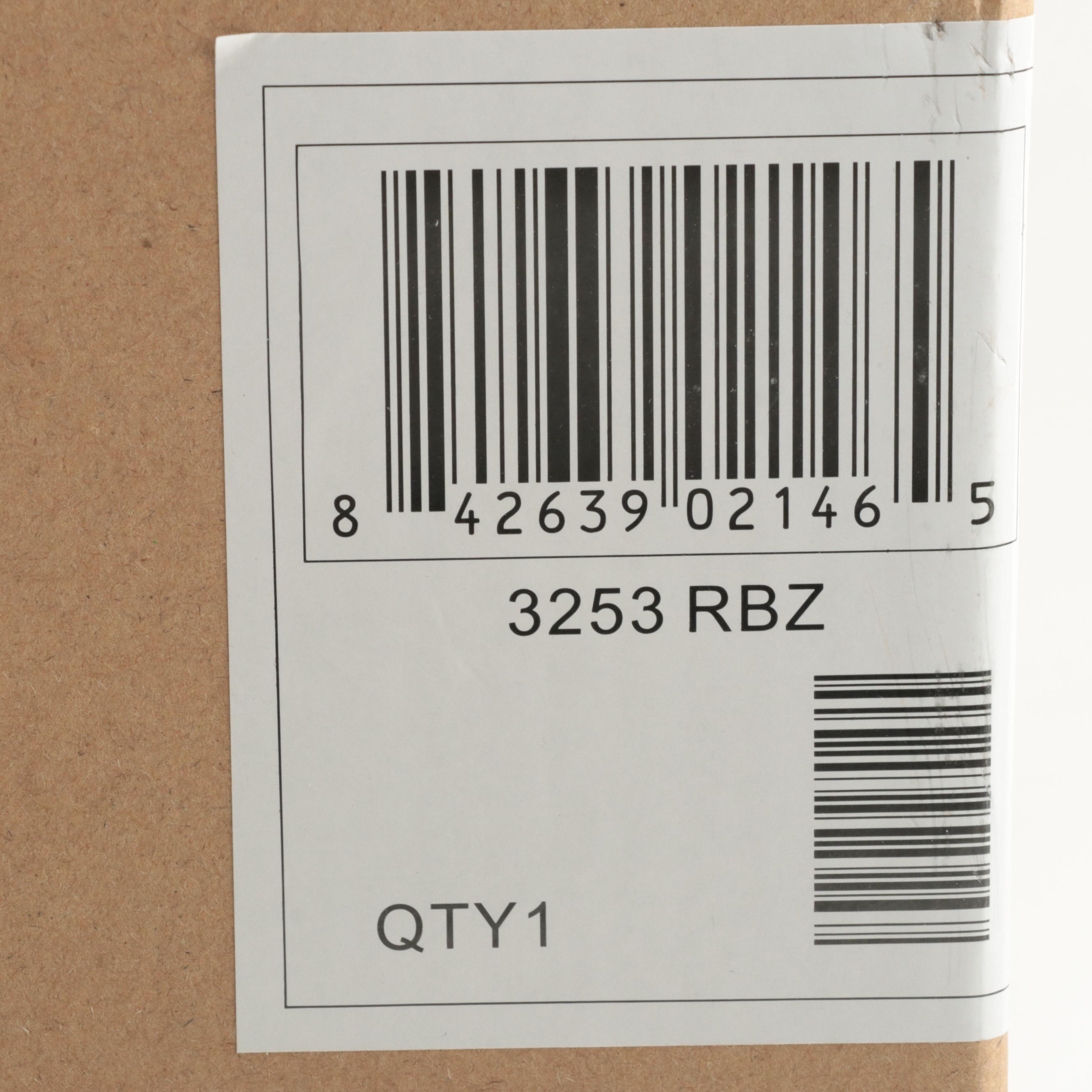 Pair of Millennium Lighting Ritner Rubbed Bronze Flush Mount Ceiling Lights