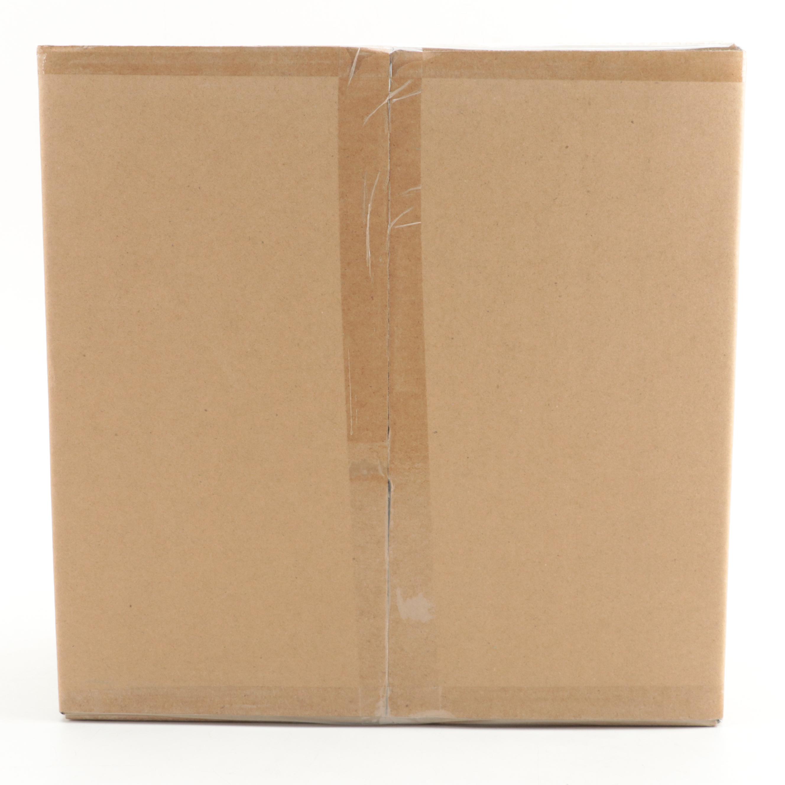 Pair of Millennium Lighting Ritner Rubbed Bronze Flush Mount Ceiling Lights