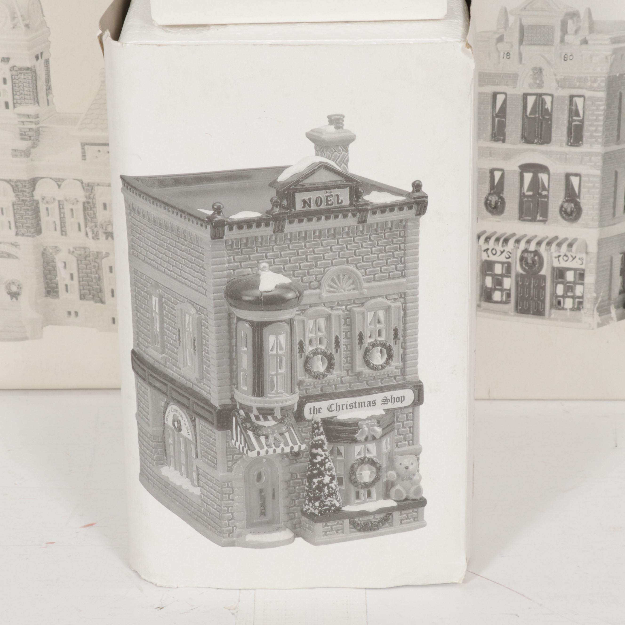 Department 56 "The Original Snow Village" Porcelain Buildings and Accessories