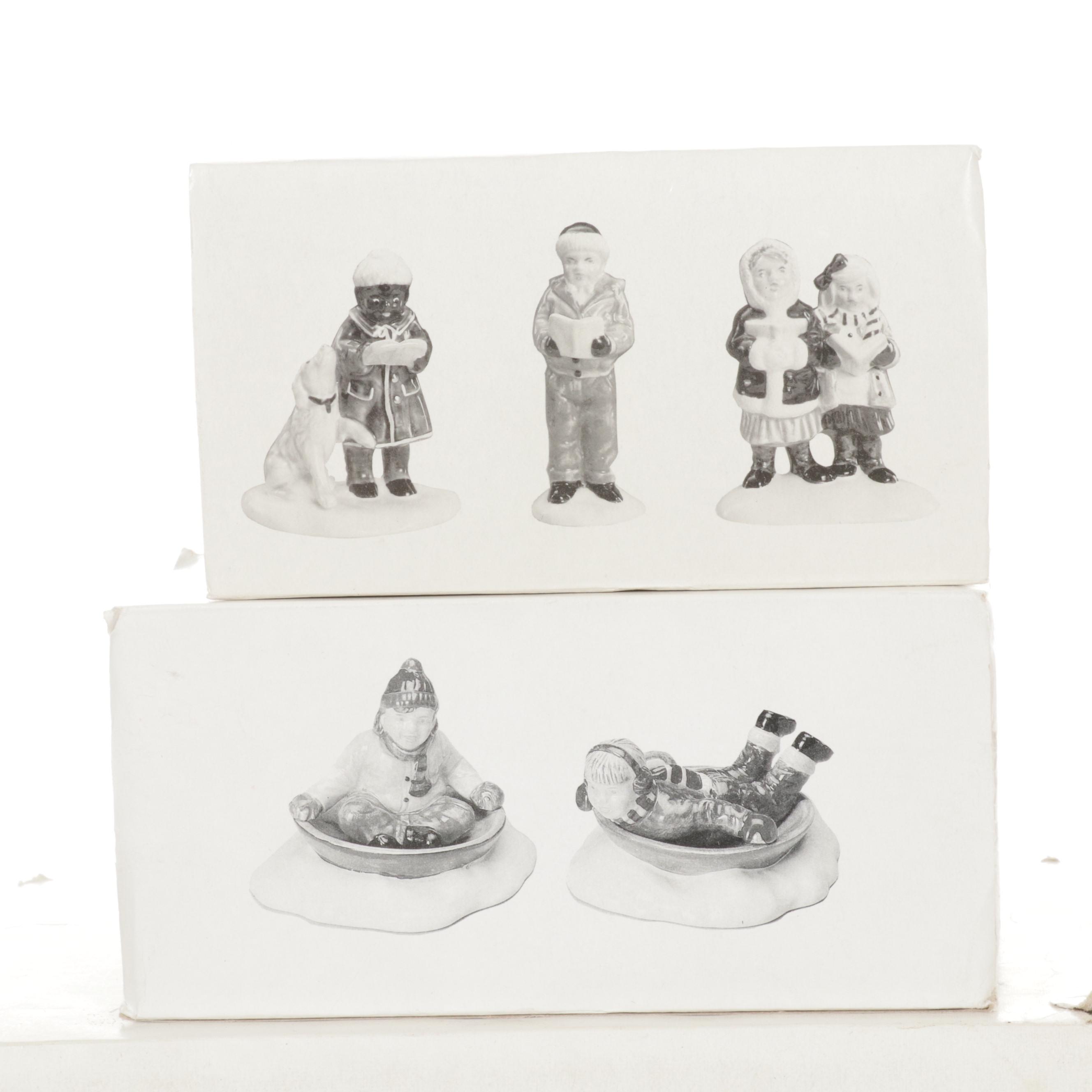 Department 56 "The Original Snow Village" Porcelain Buildings and Accessories