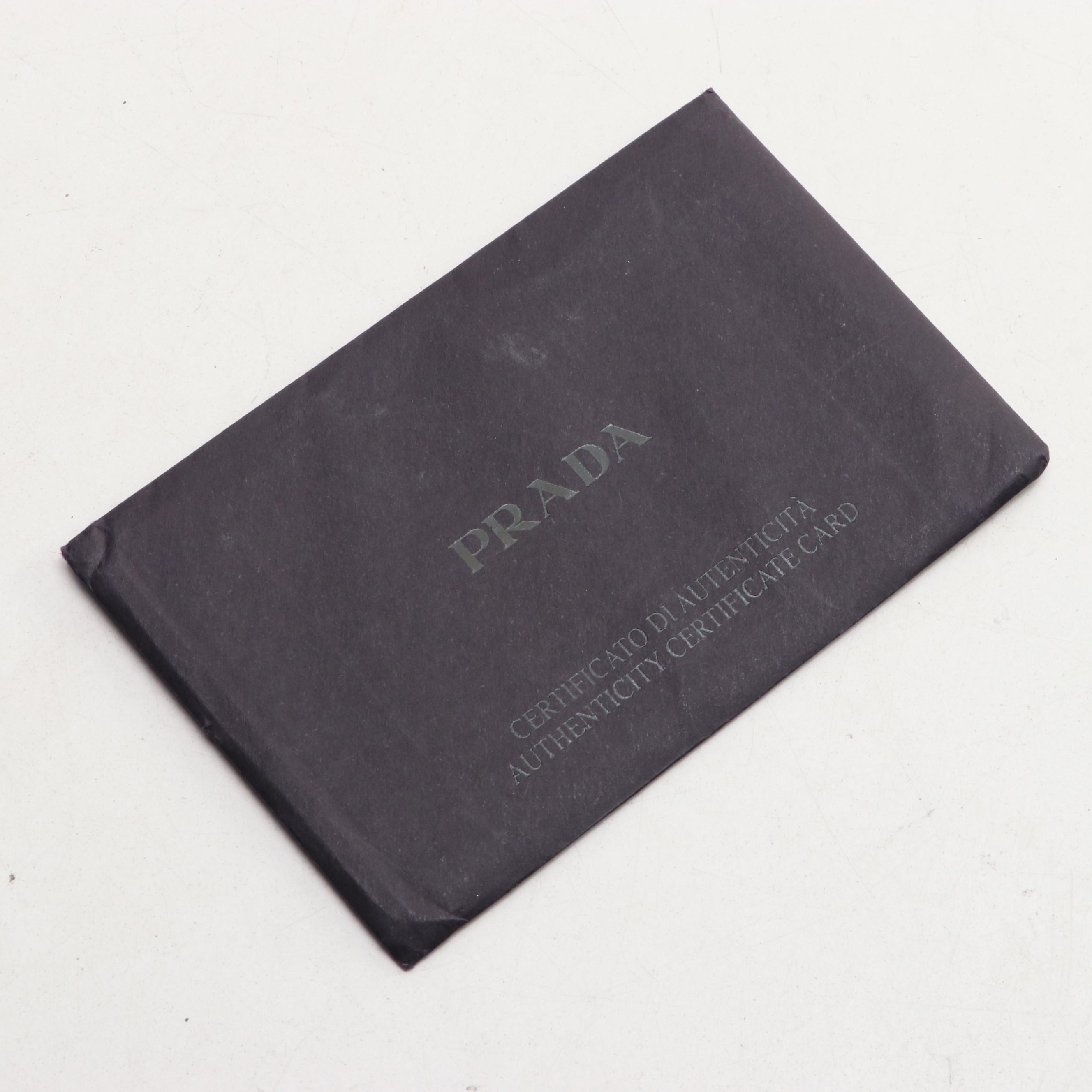 Prada Cervo Luxe Leather Bowling Satchel