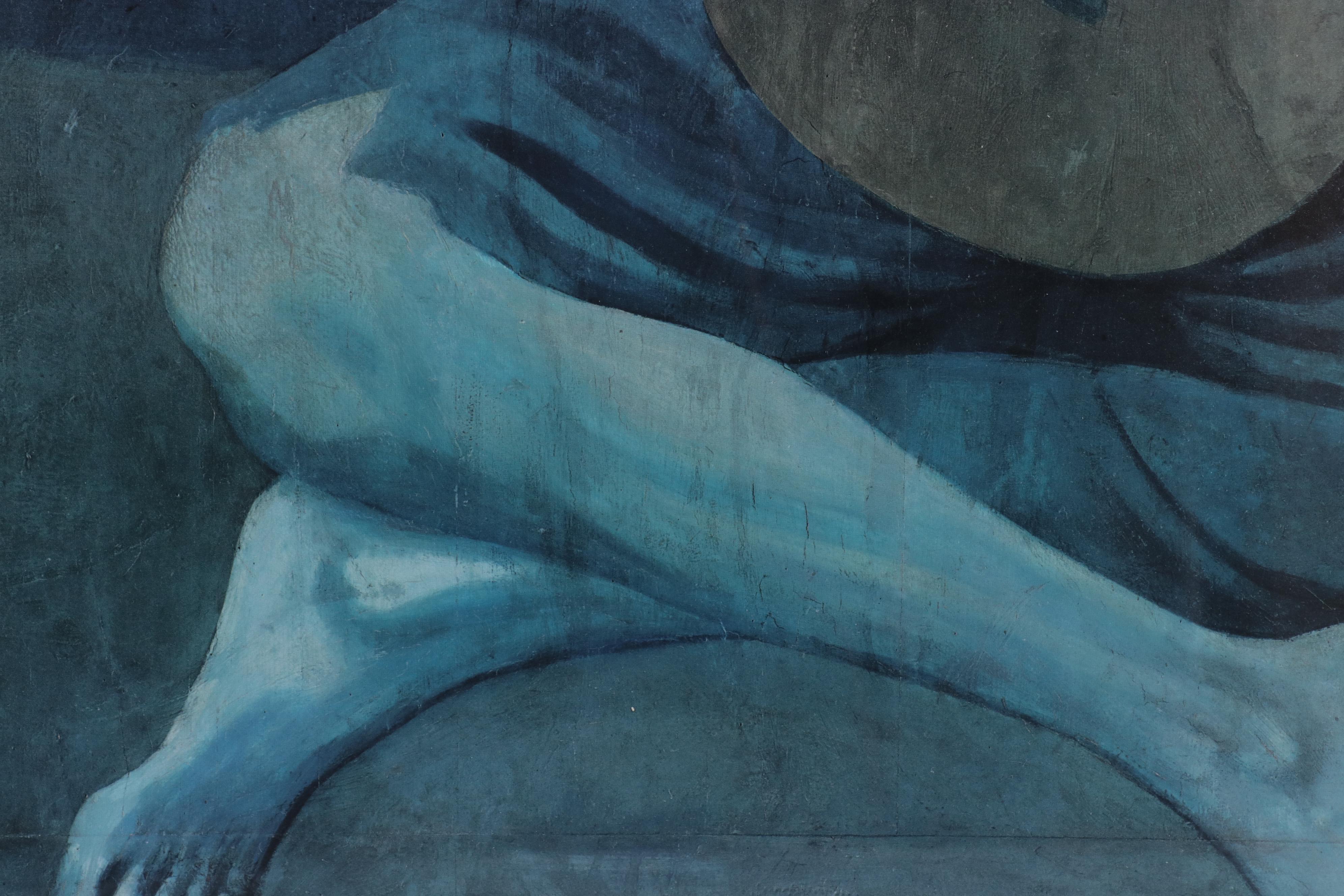 Offset Lithograph After Pablo Picasso "The Old Guitarist," 21st Century