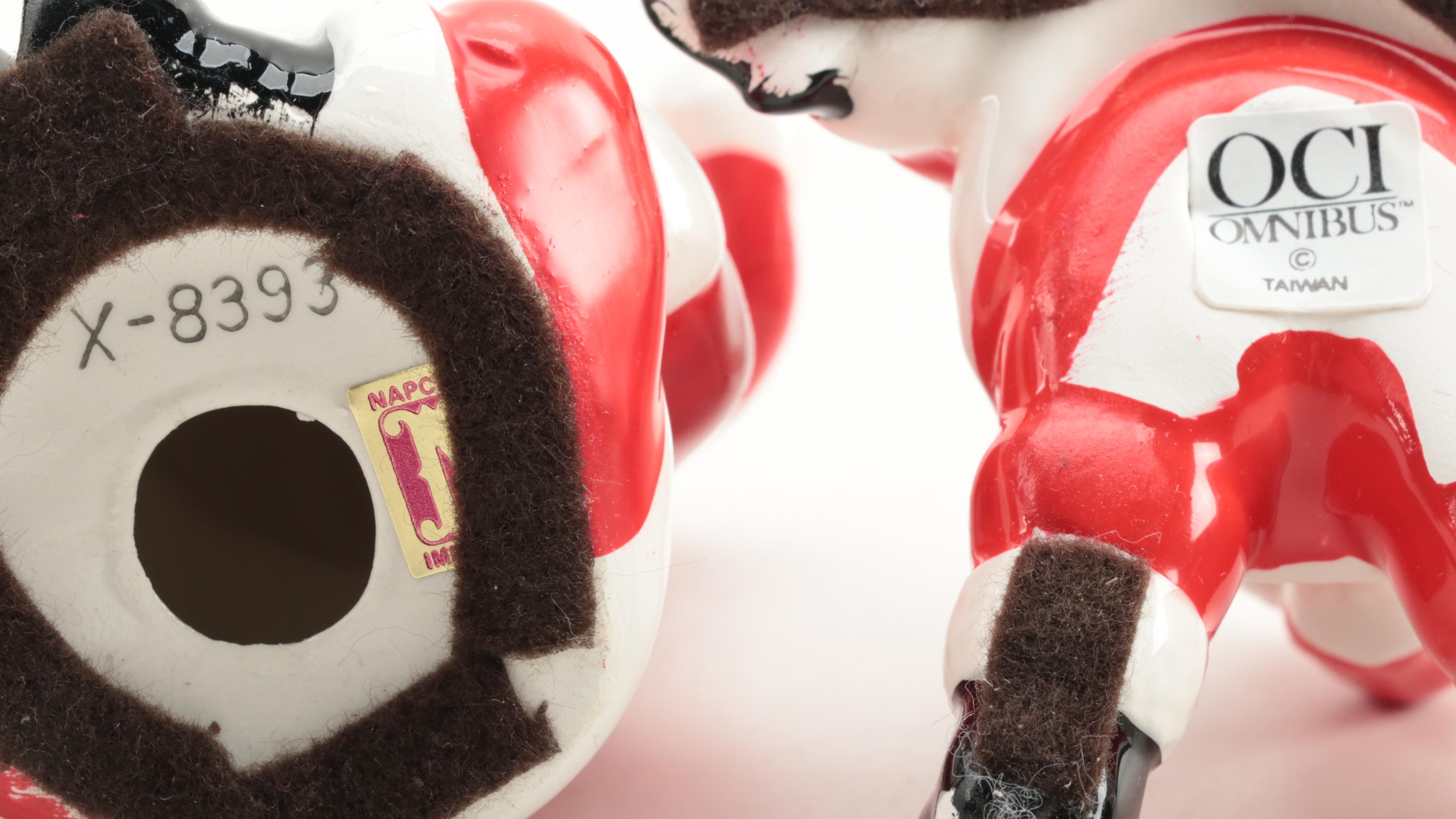 Hallmark St. Nicholas Water Globe Music Box and More Ceramic Christmas Figures