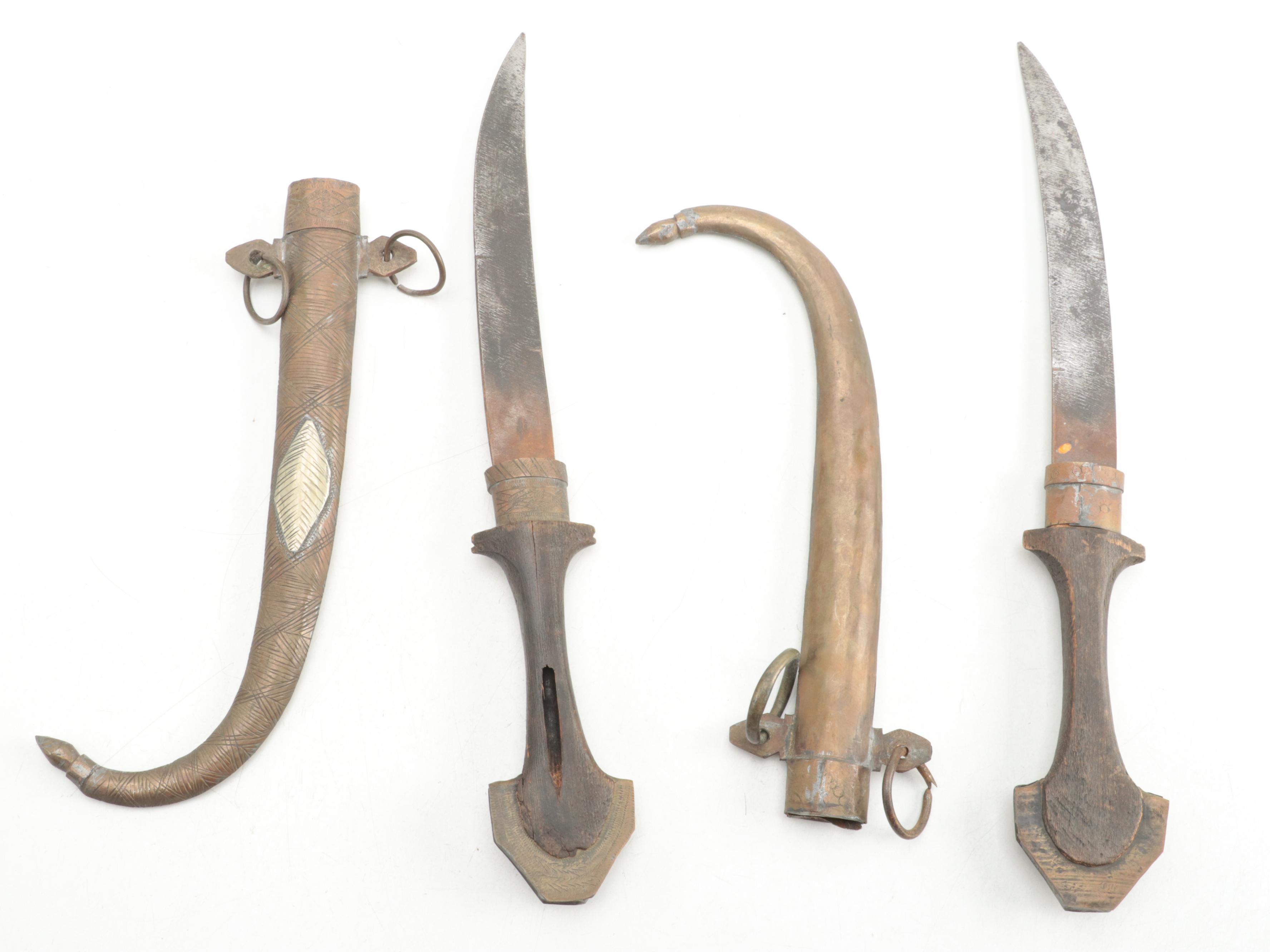 Moroccan Style Ceremonial Koummya Daggers