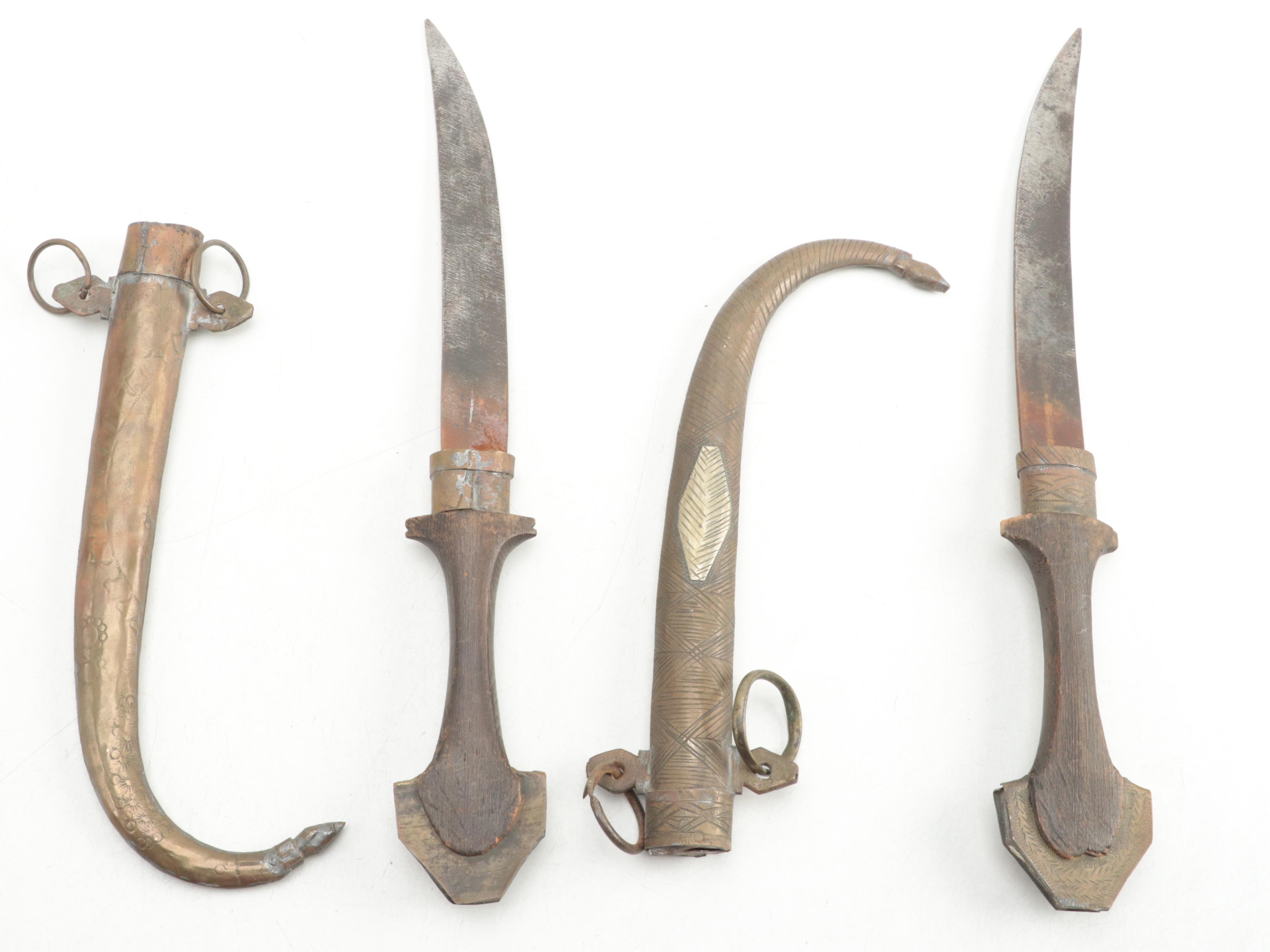 Moroccan Style Ceremonial Koummya Daggers