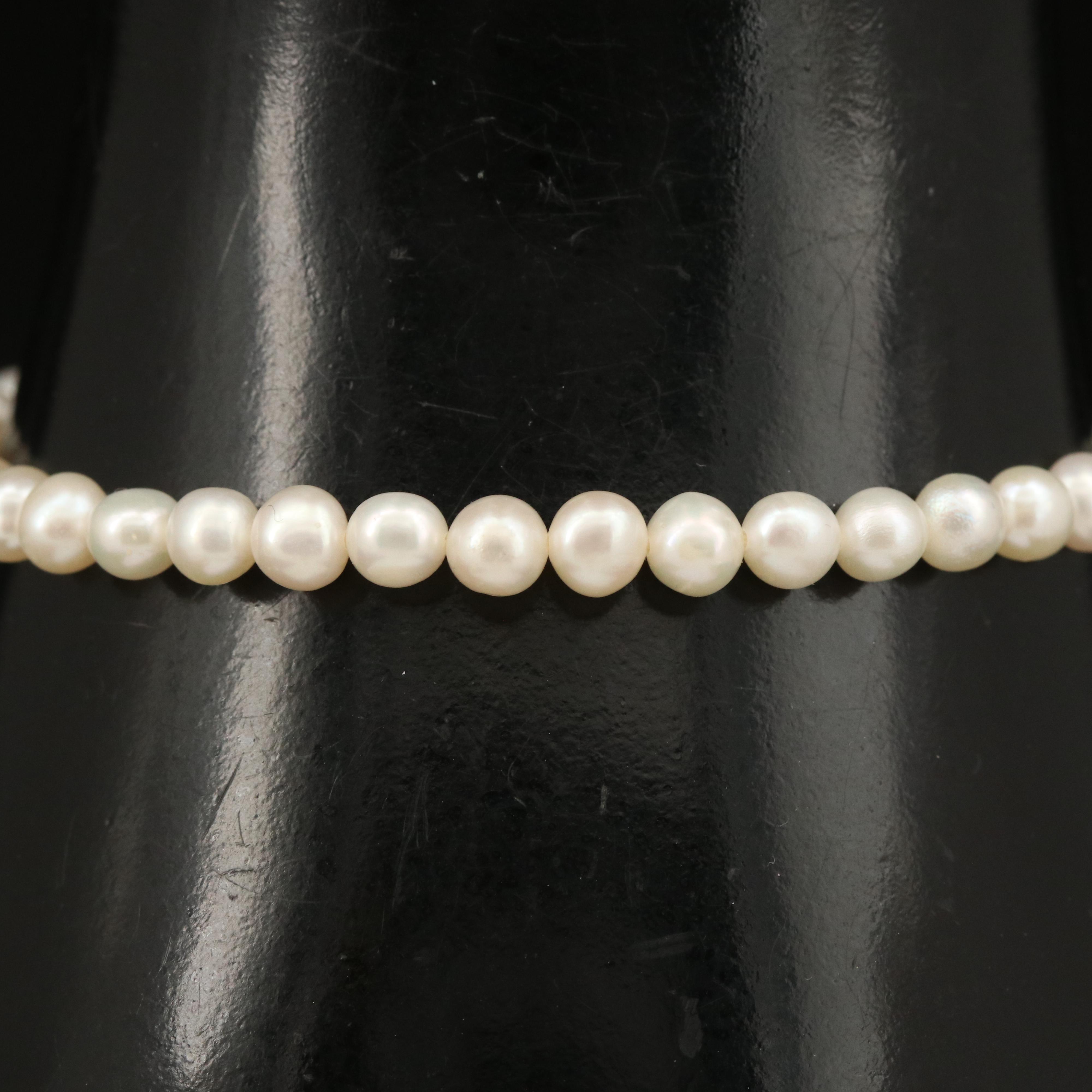 Pearl Bracelet with 14K Clasp