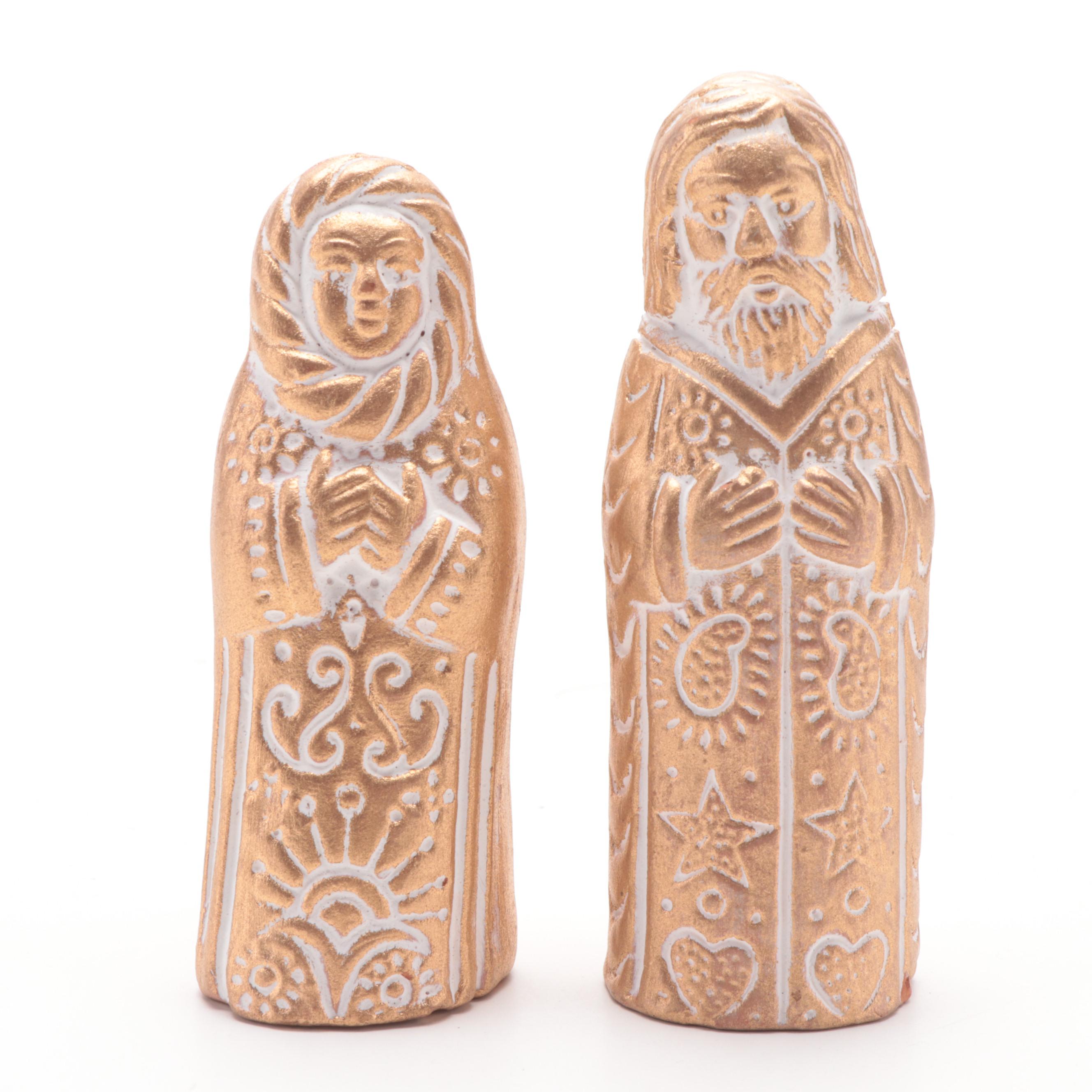 CORR The Jute Works Fair Trade Ceramic Nativity Set
