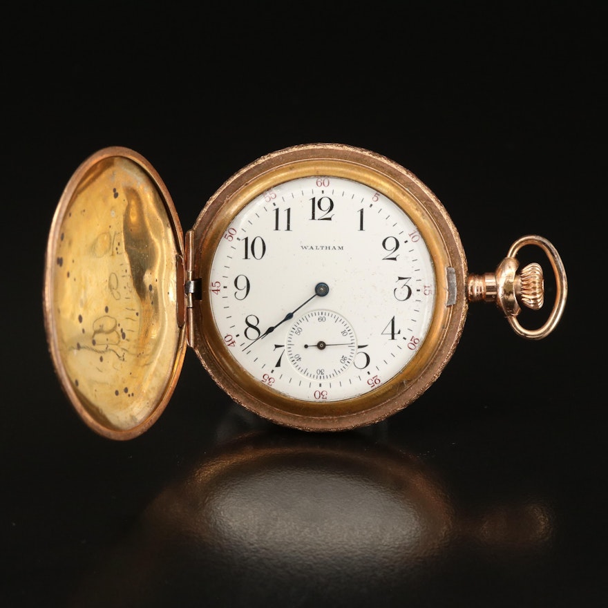 1908 Waltham Gold-Filled Pocket Watch