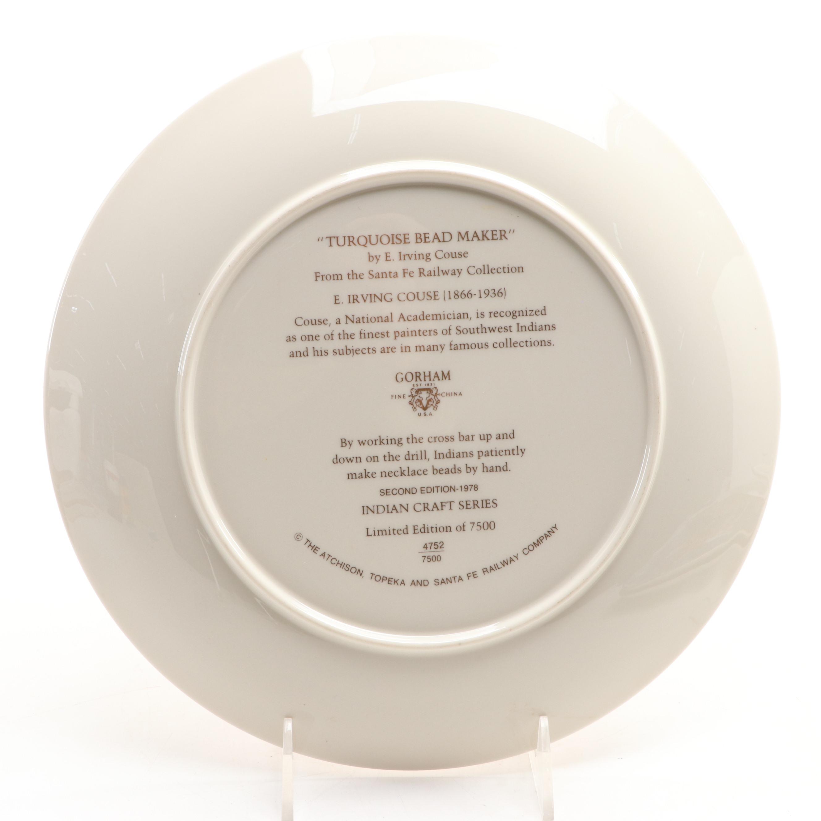 Bradford Exchange "Footsteps of the Brave" and More Porcelain Collector Plates