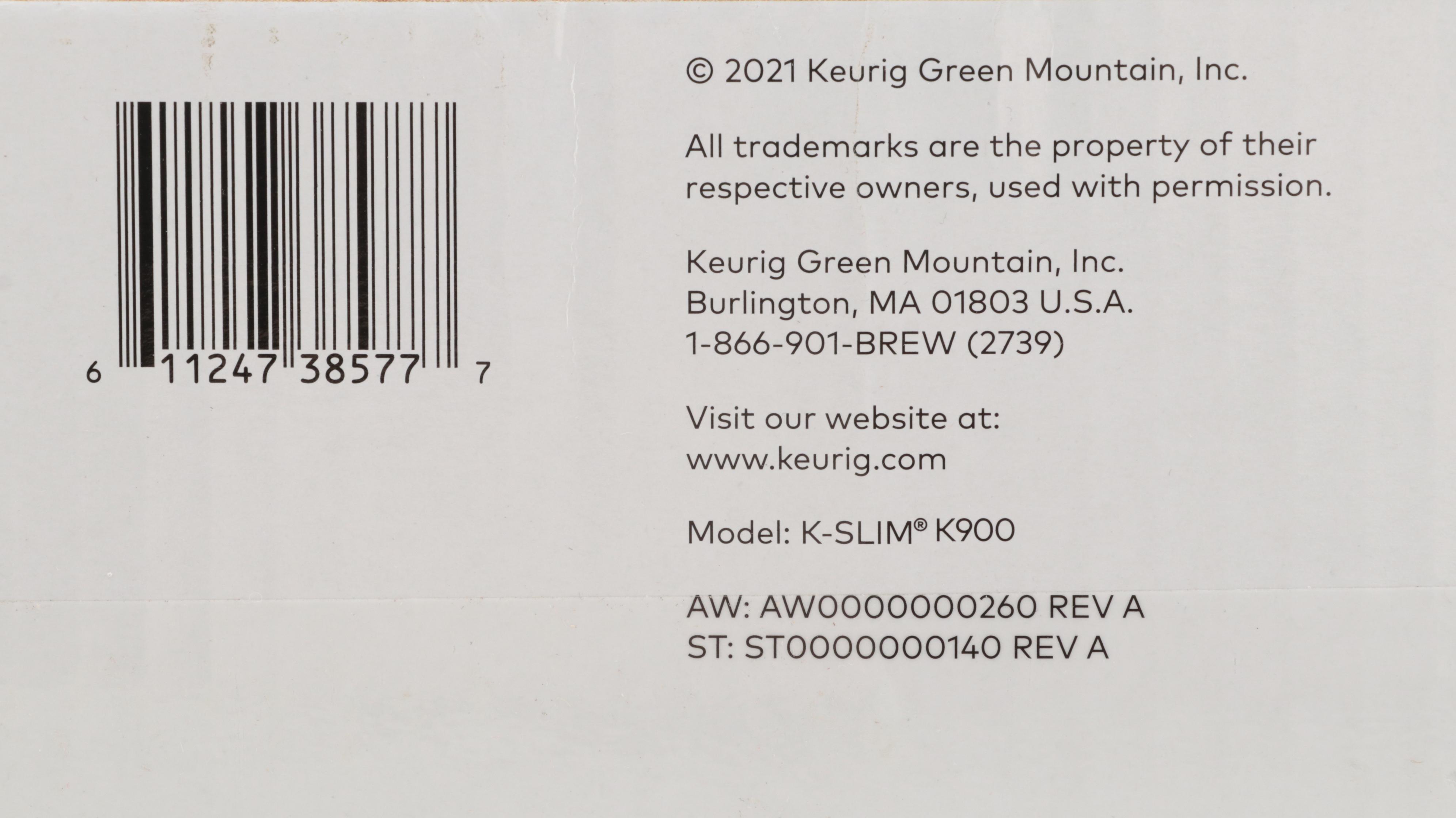 Keurig K-Slim Single Serve Coffee Maker