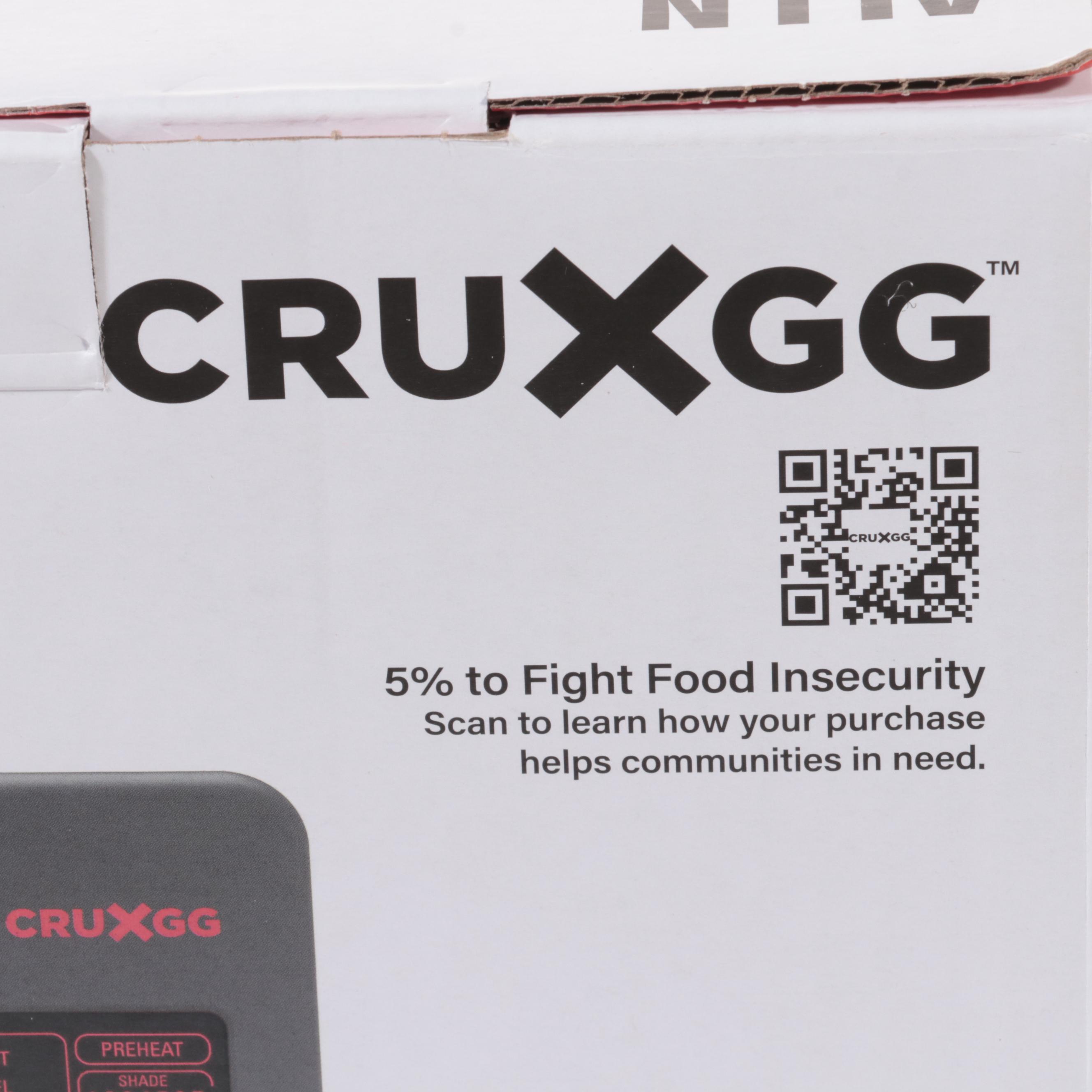 CRUXGG Digital Air Fryer Toaster Oven