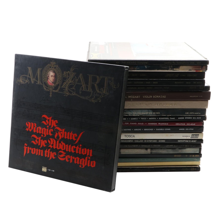 Mozart, Gilbert and Sullivan, Joseph Haydn, More Classical LP Vinyl Record Sets