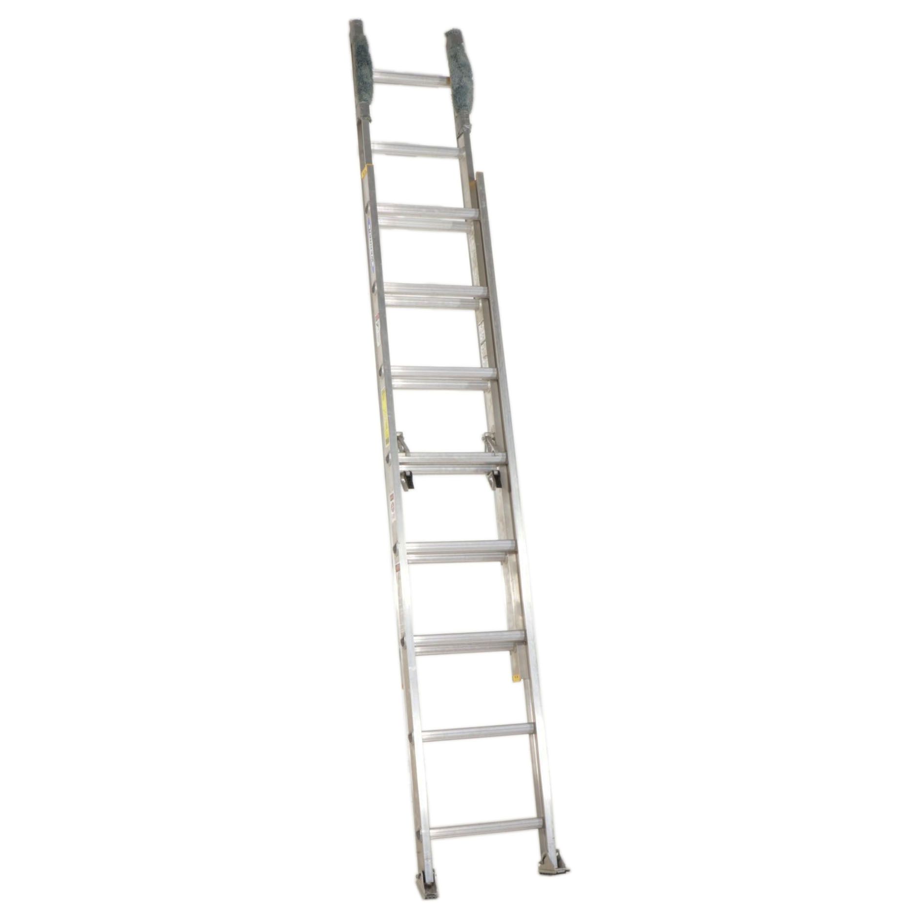 Werner 16' Extension Ladder, Late 20th Century