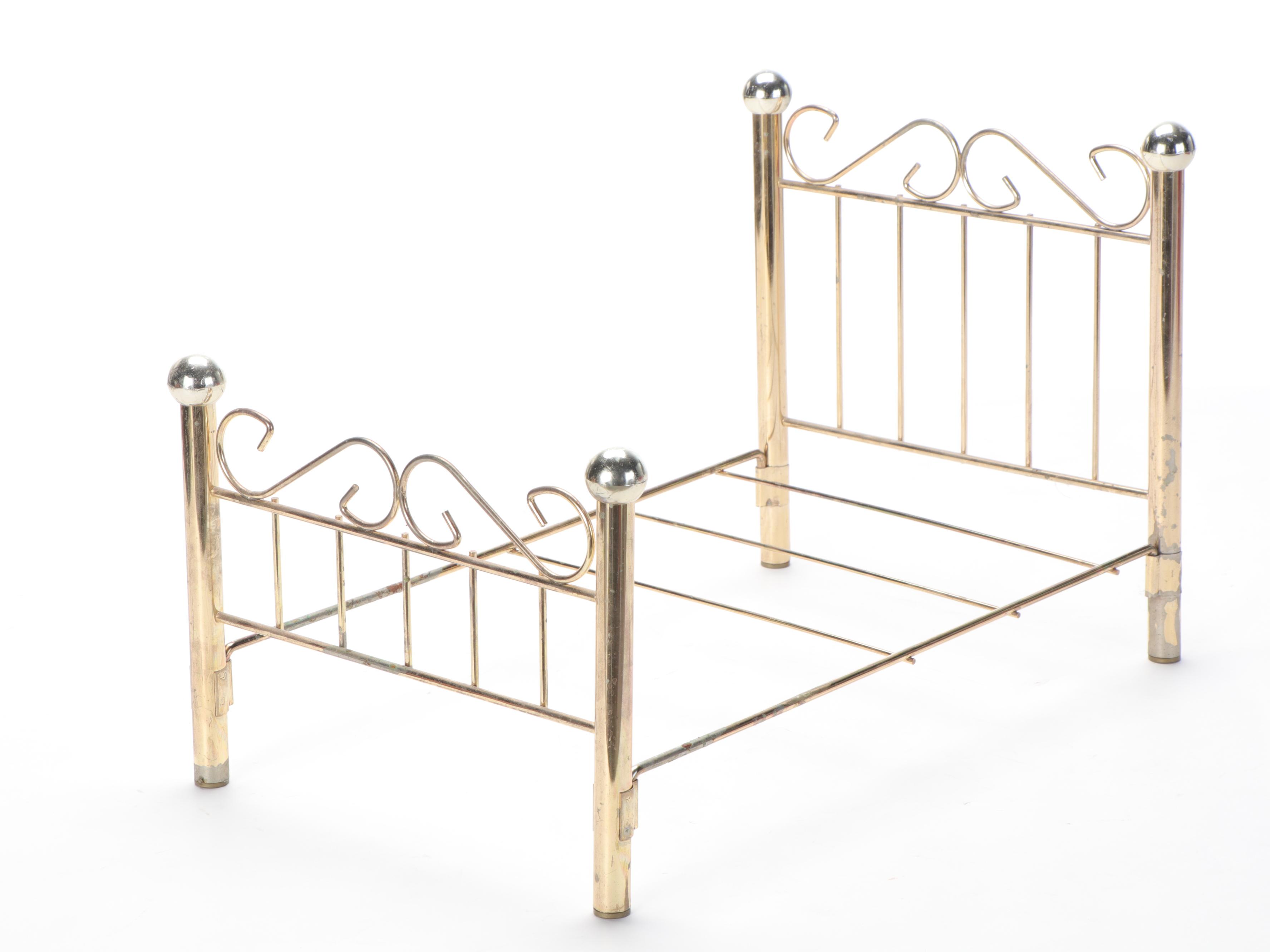 American Girl Doll Samantha's Furniture with Mosser Pitcher Set and Utensils