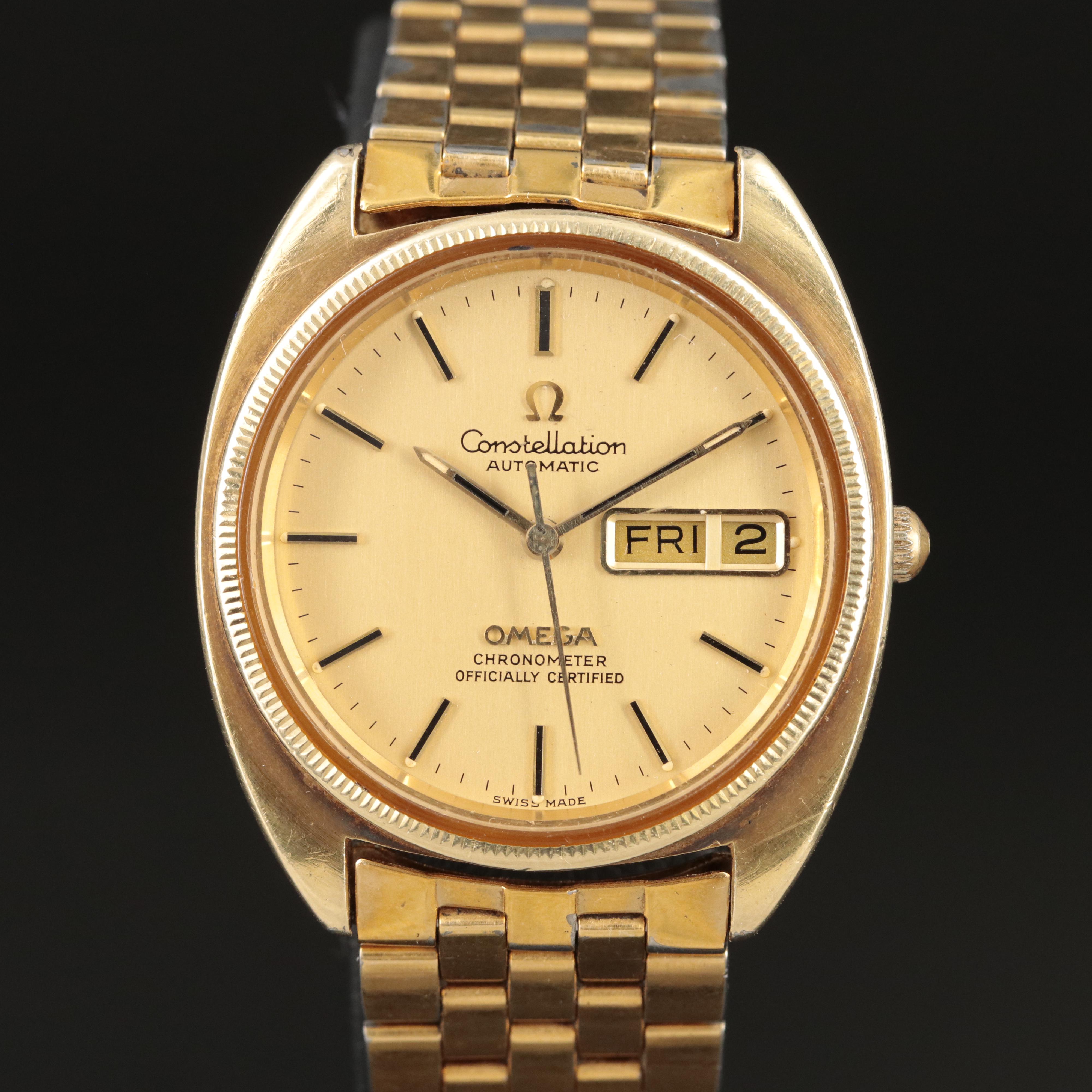 1974 Omega Constellation Automatic Day/Date Watch