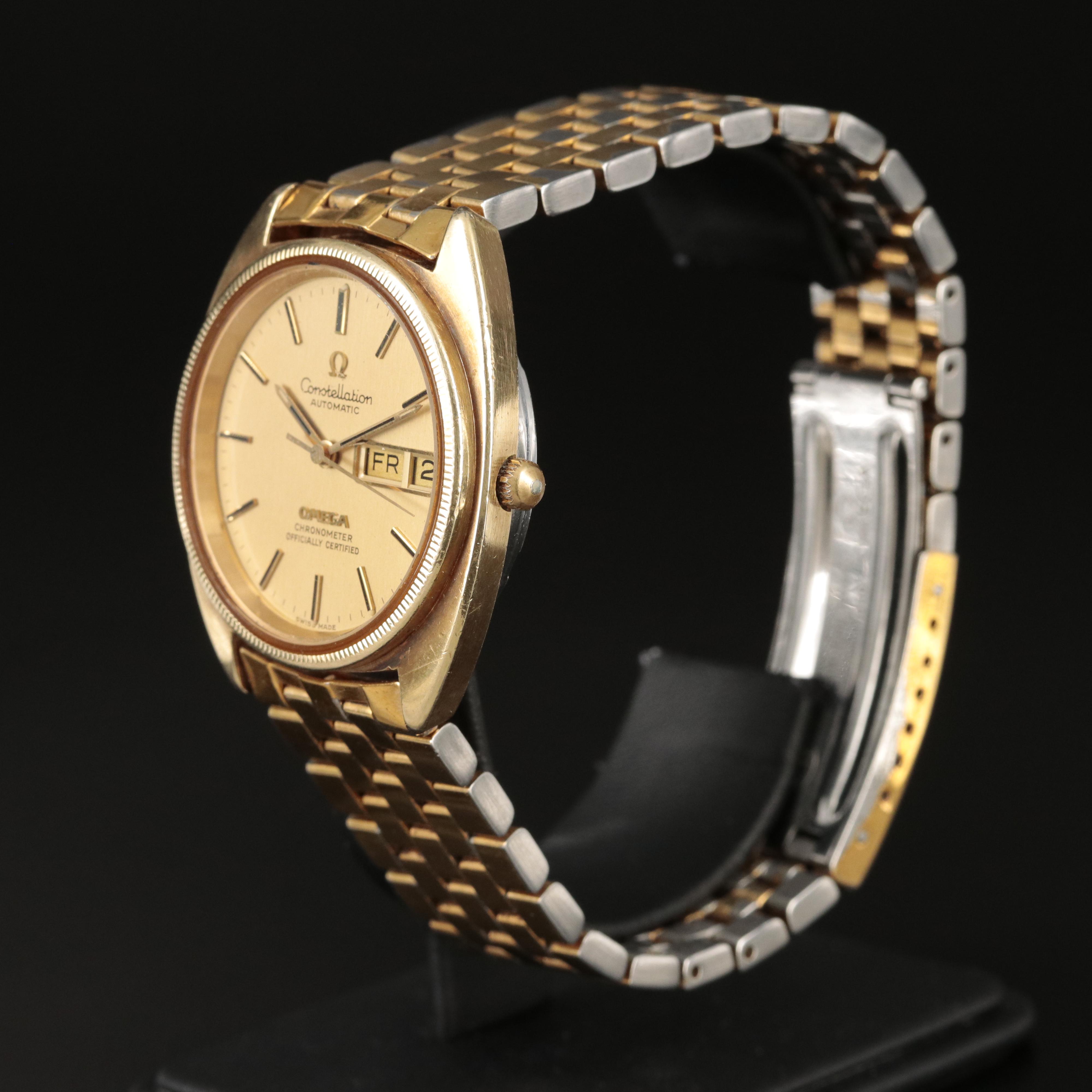 1974 Omega Constellation Automatic Day/Date Watch