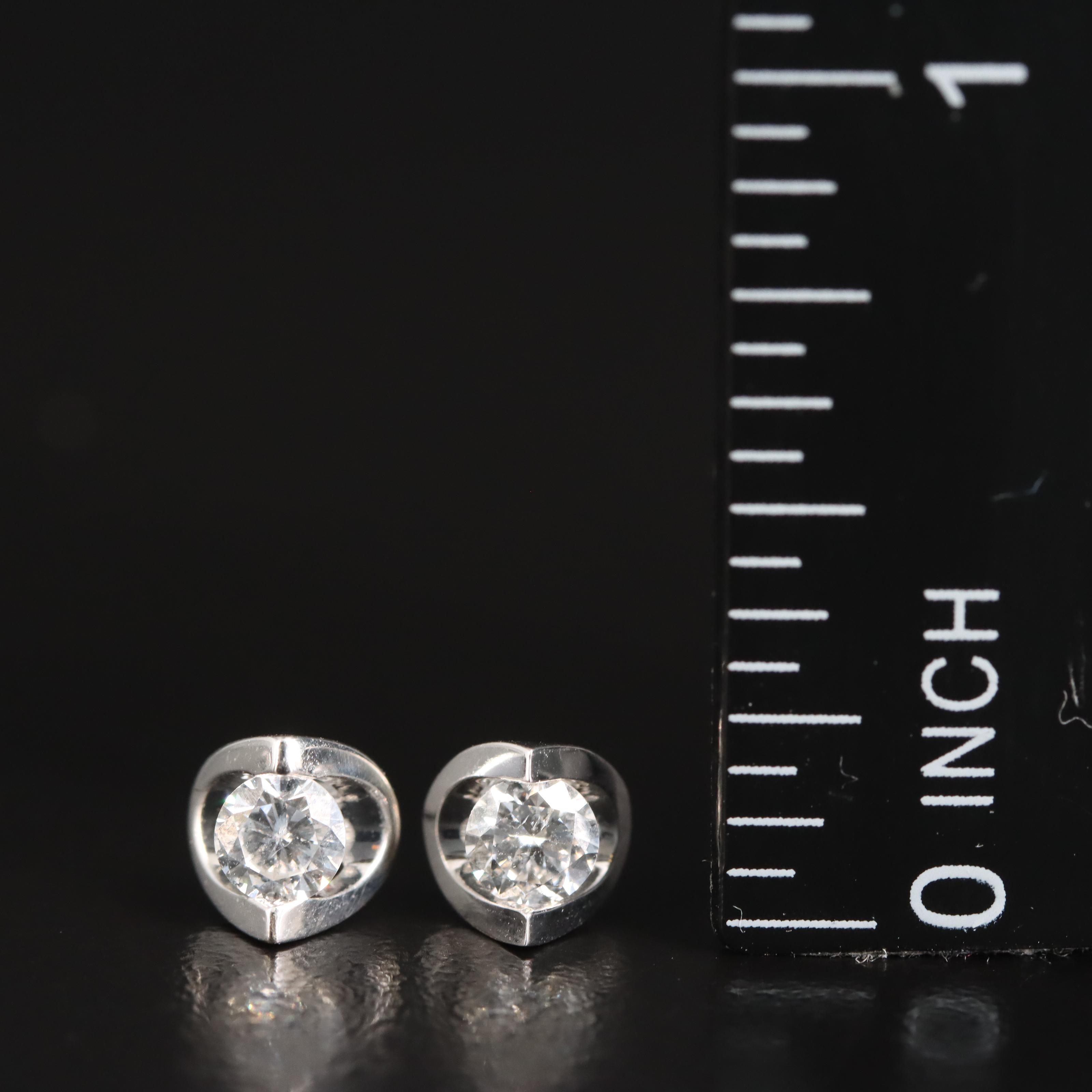 14K 0.44 CTW Diamond Stud Earrings