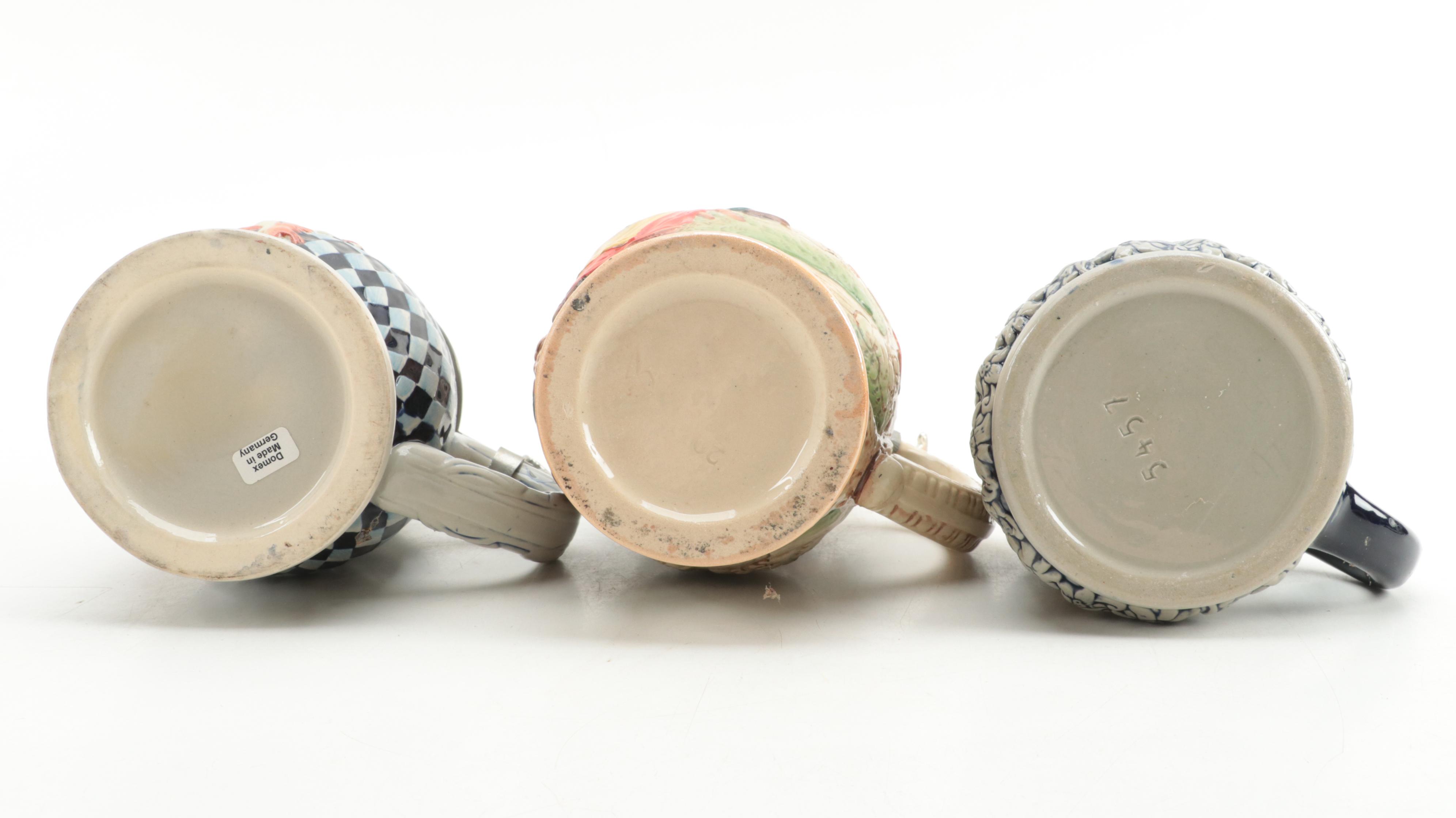 Marzi & Remy, Domex with Other German Ceramic Beer Steins