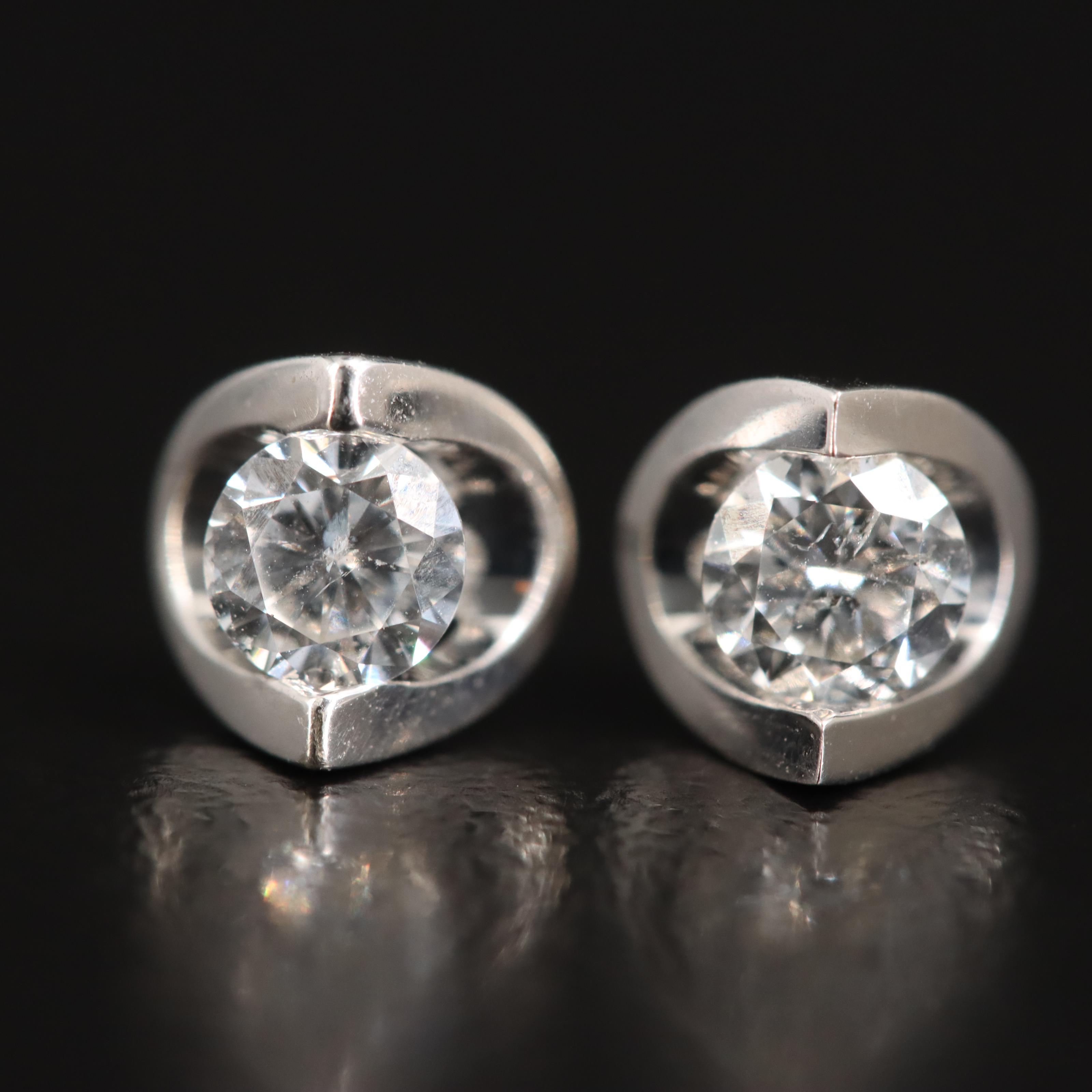 14K 0.44 CTW Diamond Stud Earrings