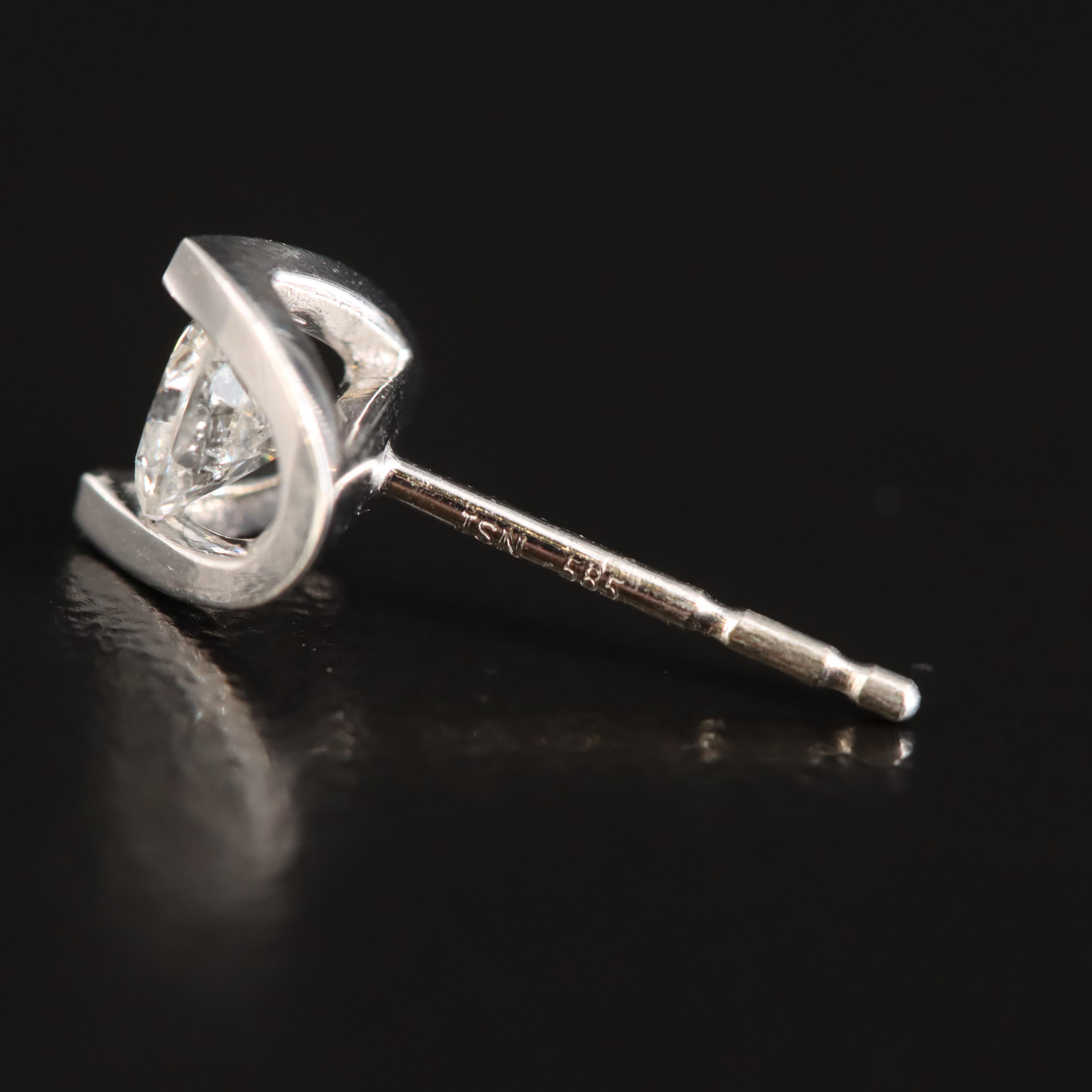 14K 0.44 CTW Diamond Stud Earrings