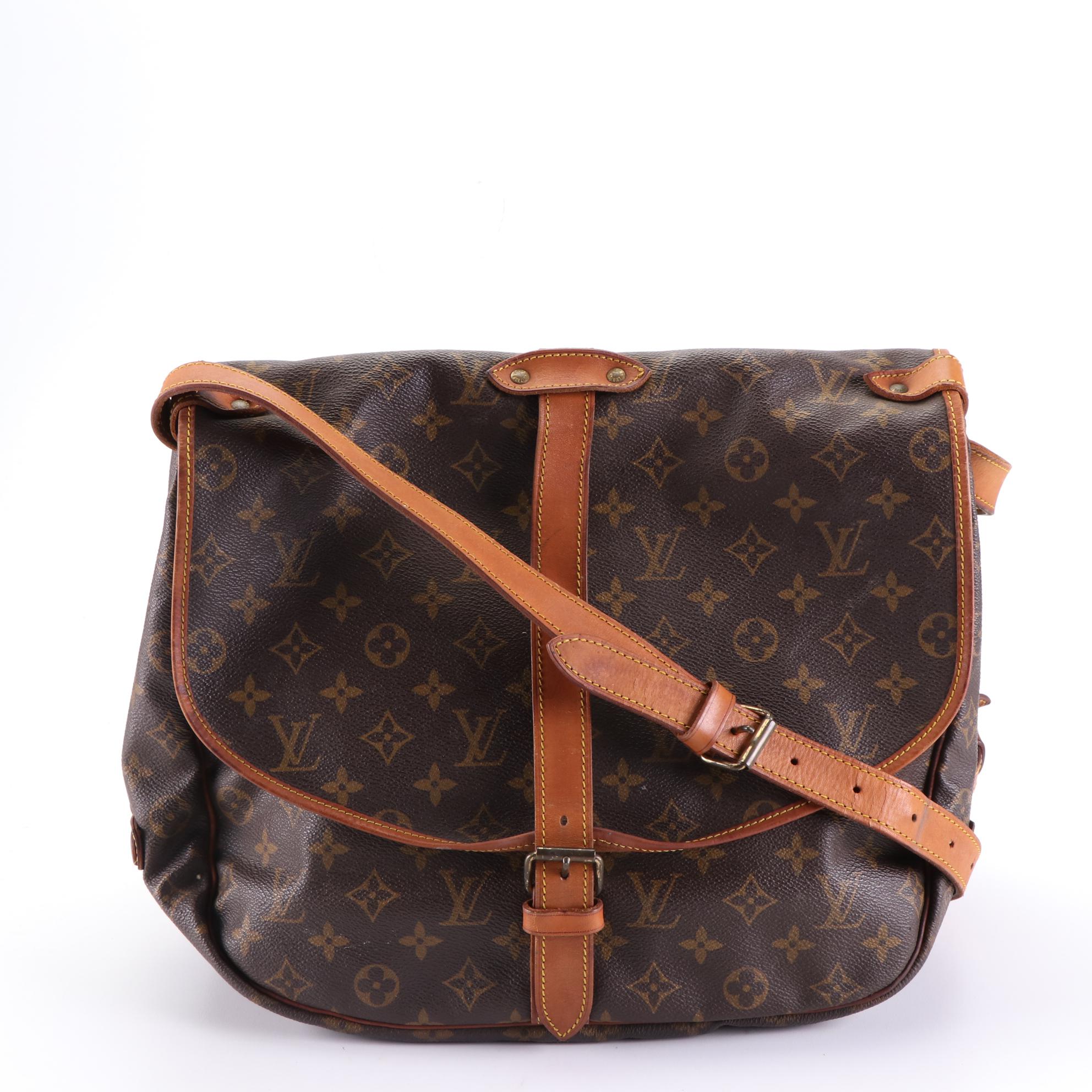 Louis Vuitton Saumur 35 in Monogram Canvas
