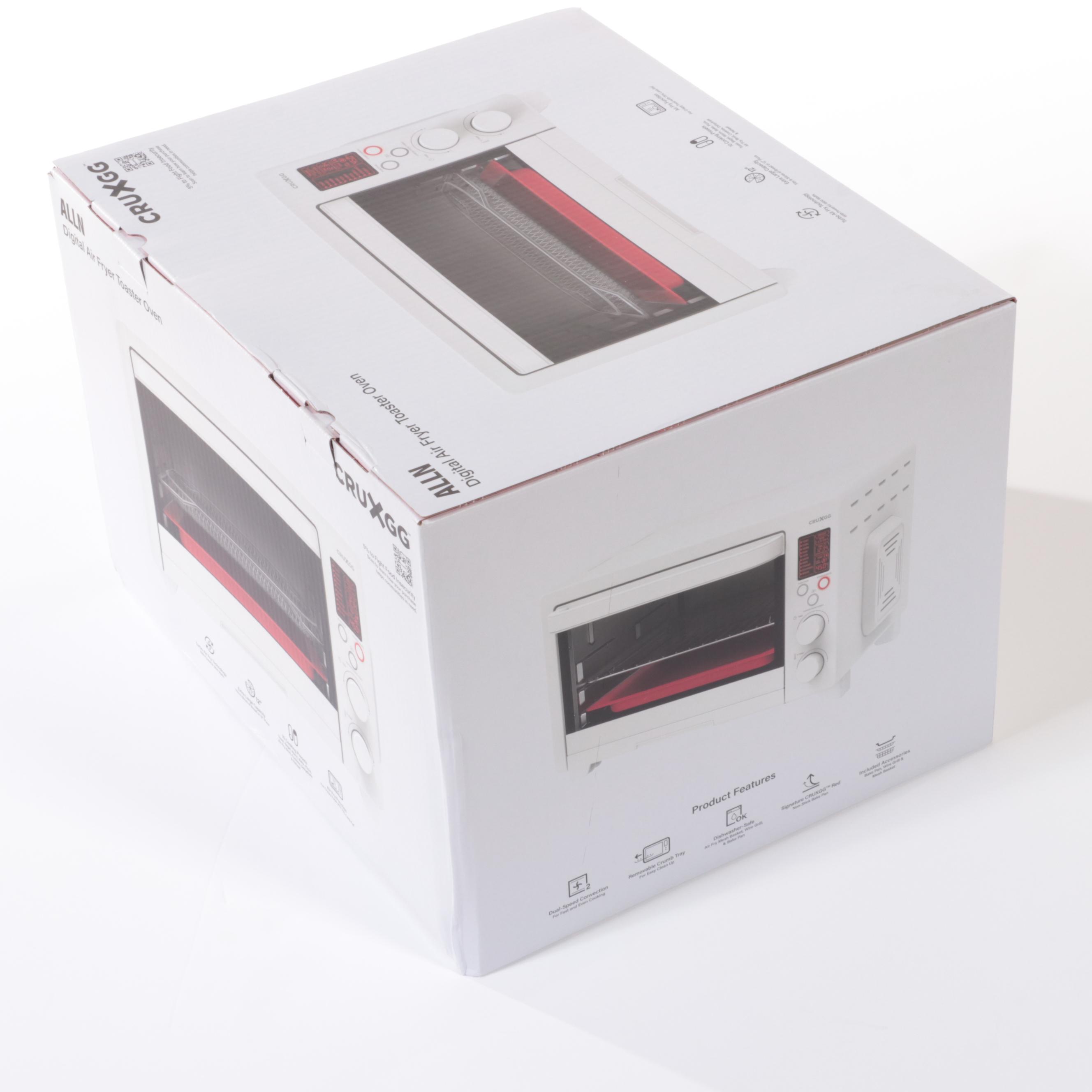 CRUXGG ALLN Digital Air Fryer Toaster Oven