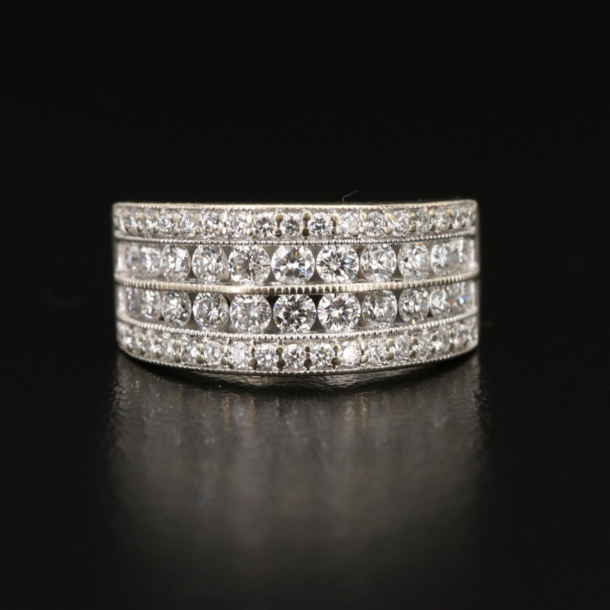 14K 0.96 CTW Diamond Ring