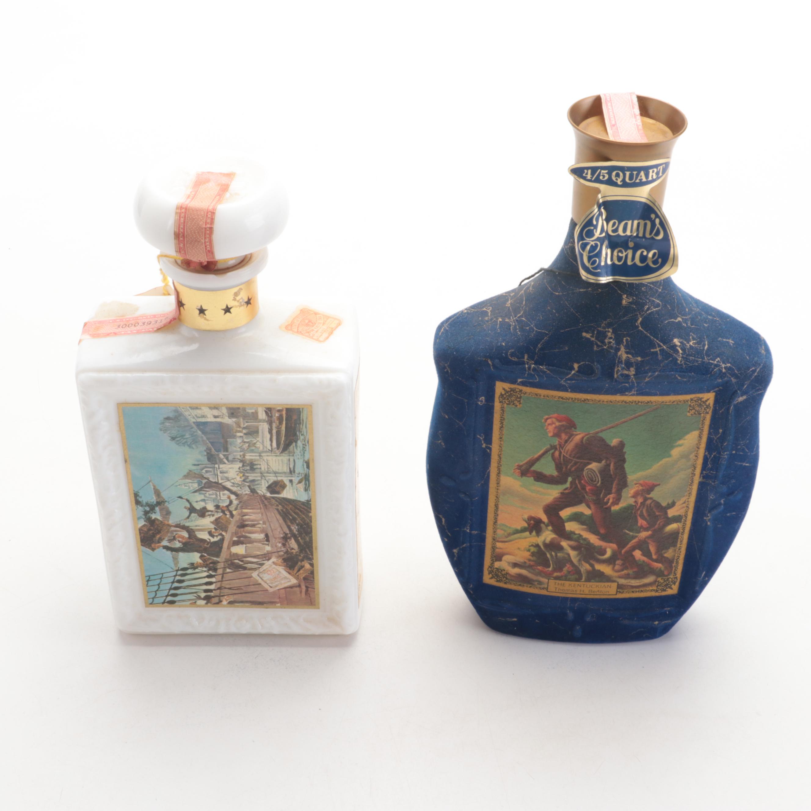 Beam's Choice Collector and Other Decanters