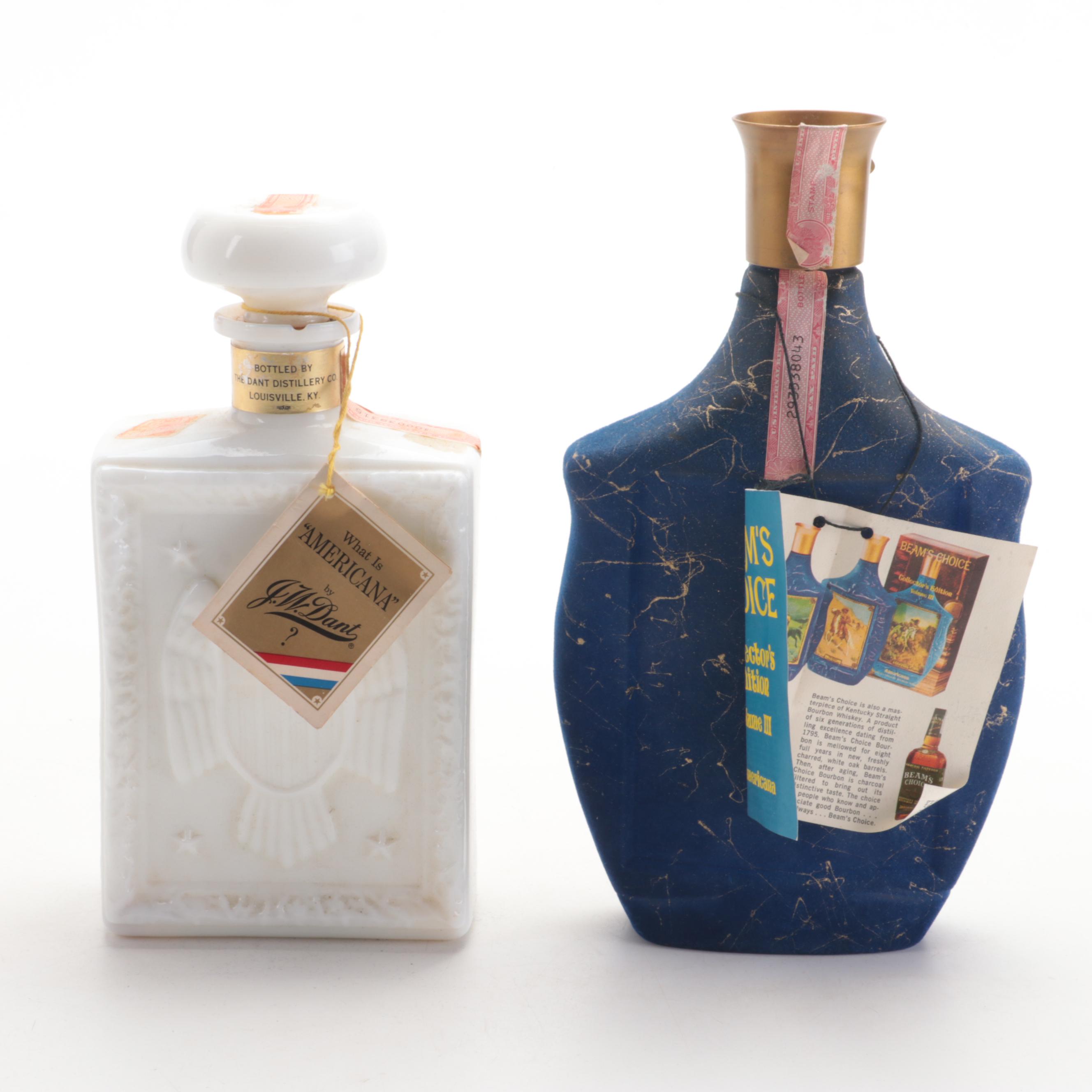 Beam's Choice Collector and Other Decanters