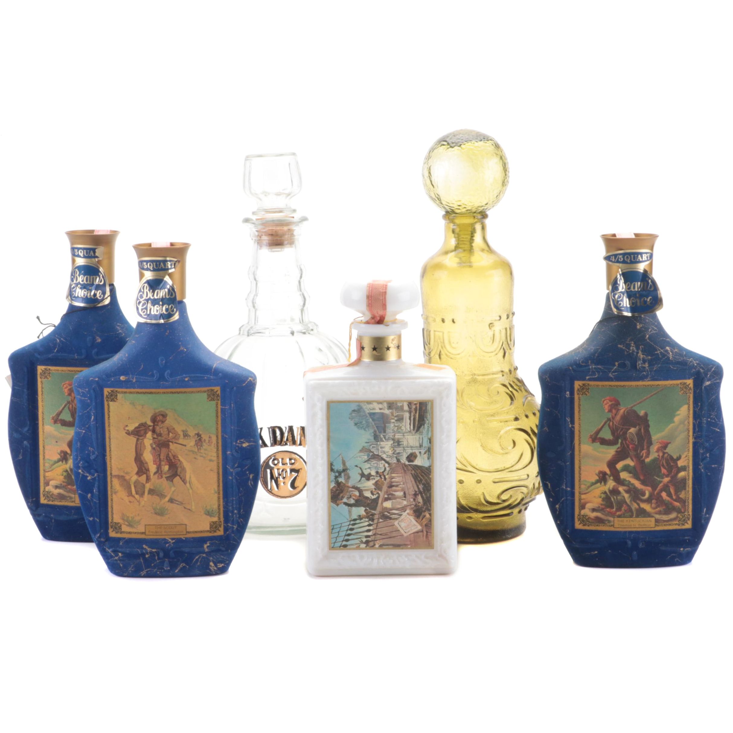 Beam's Choice Collector and Other Decanters