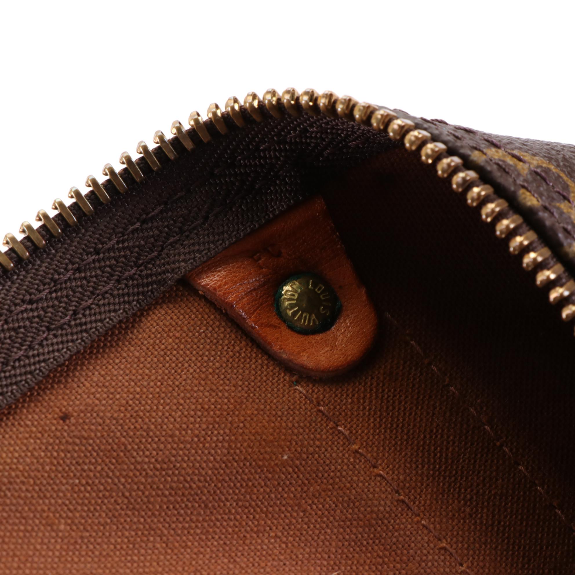 Louis Vuitton Malletier Keepall 55 in Monogram Canvas and Vachetta Leather