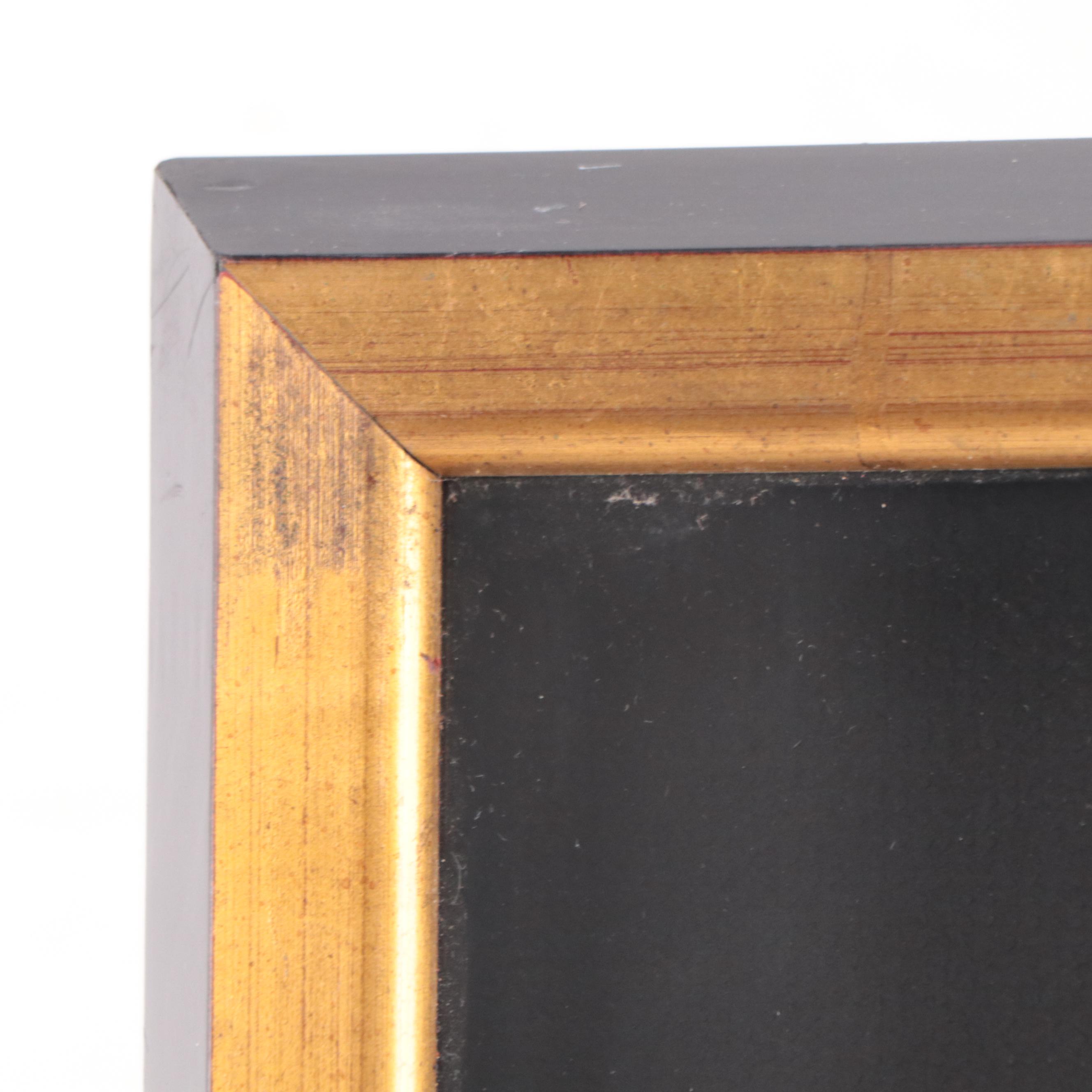 S. Gharib Egyptian Style Mixed Media Painting