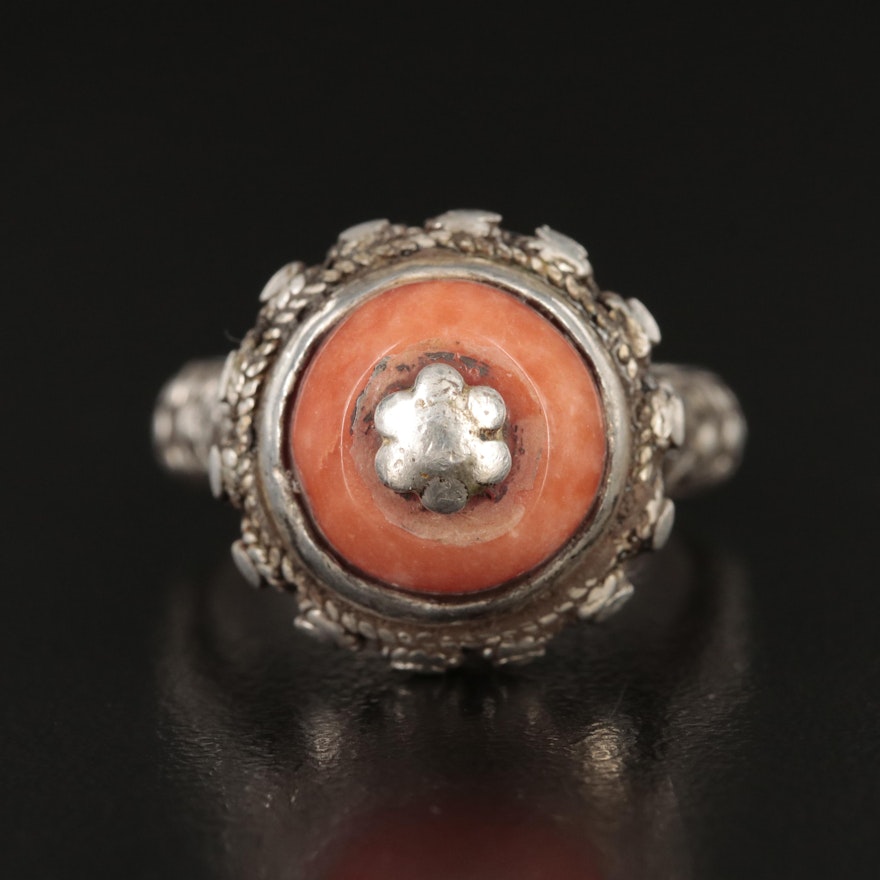 Sterling Jadeite Ring