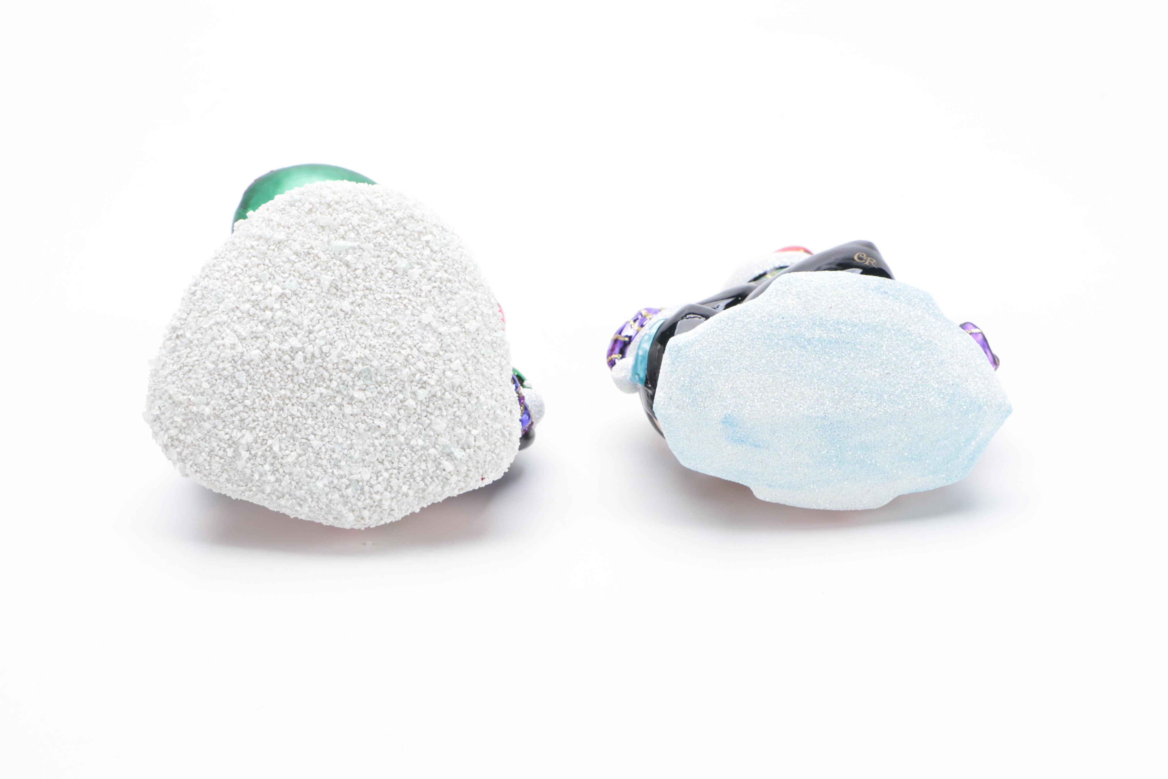 Christopher Radko "Celebrate Adoption" and More Glass Christmas Ornaments