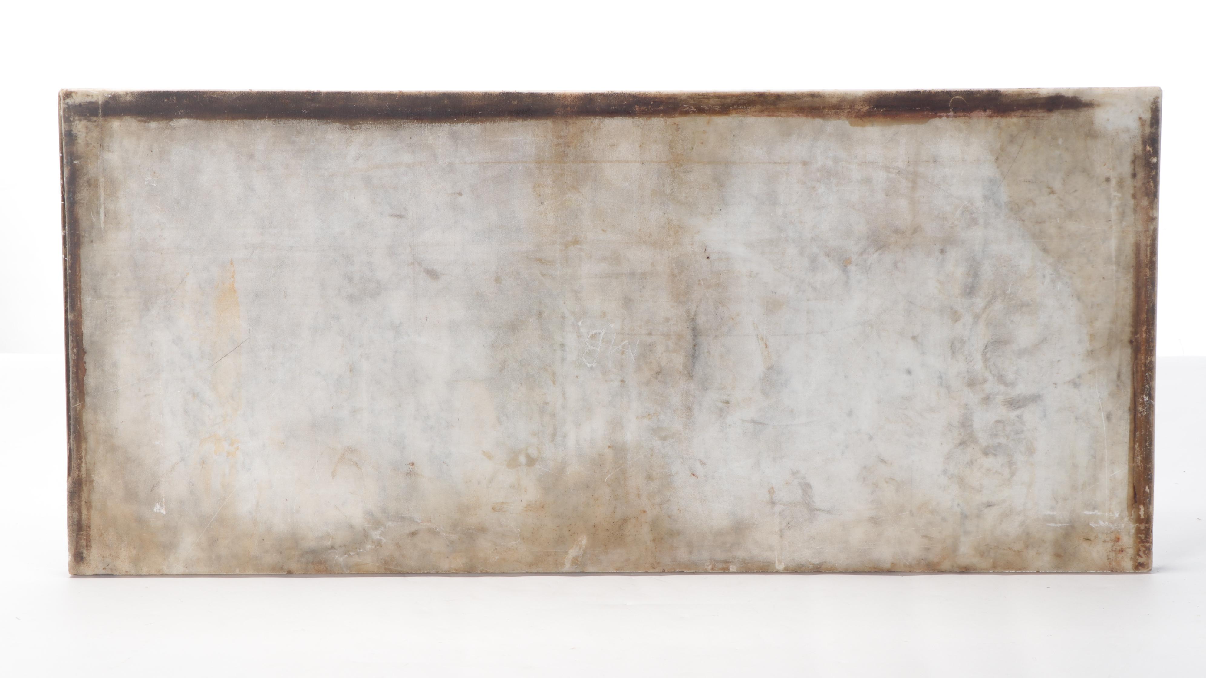 White Marble Countertop Slab with Beveled Edge