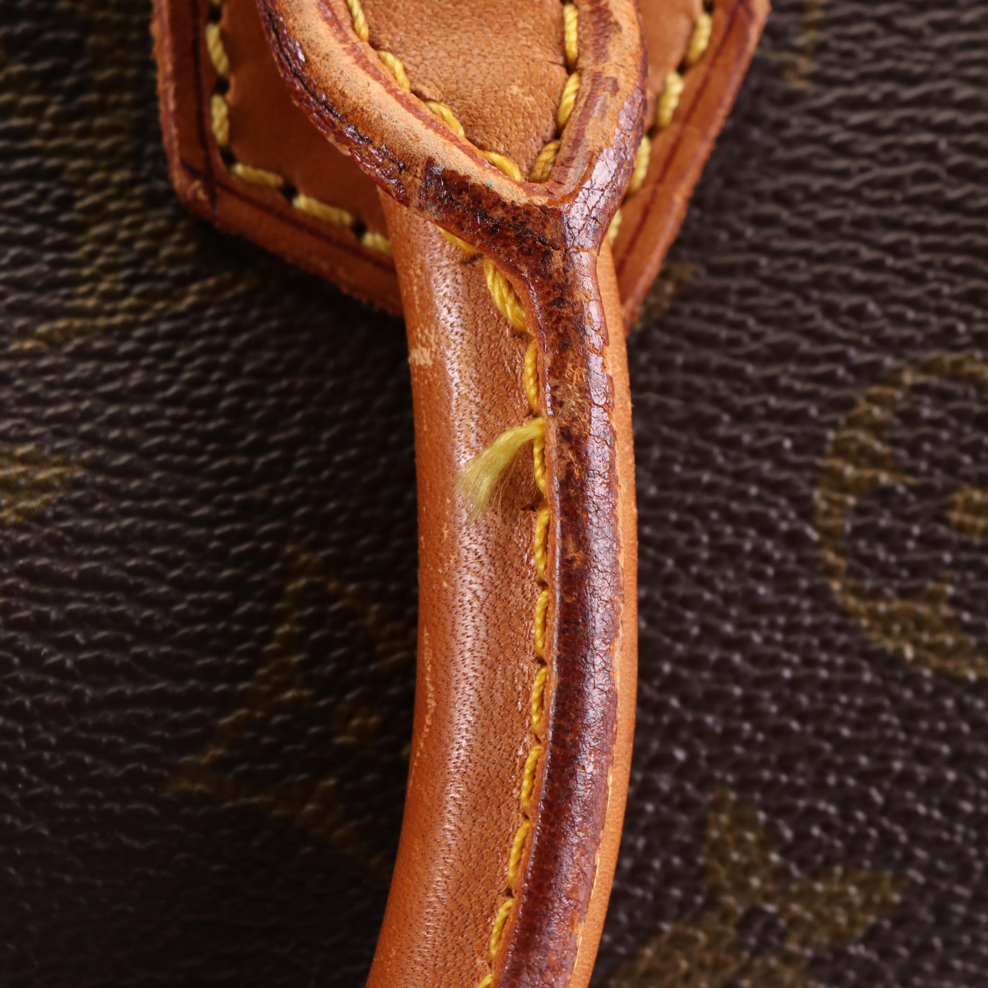 Louis Vuitton Speedy 35 in Monogram Canvas and Vachetta Leather