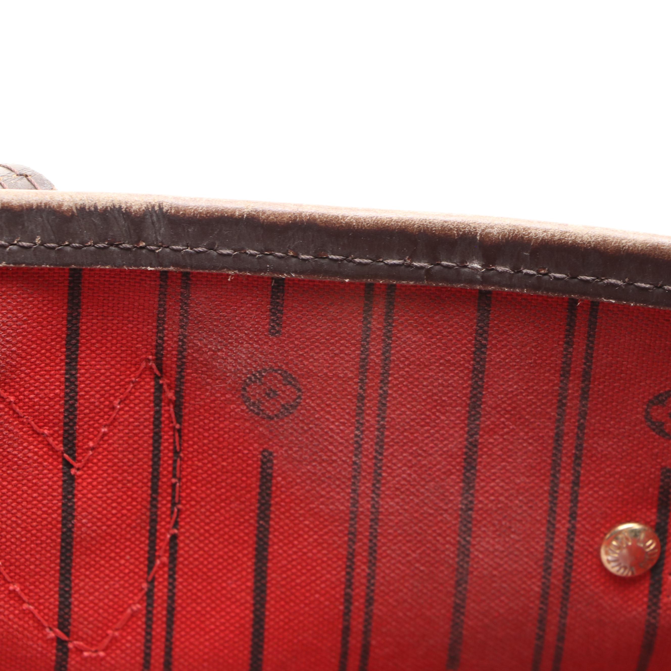 Louis Vuitton Neverfull MM in Damier Ebene Canvas