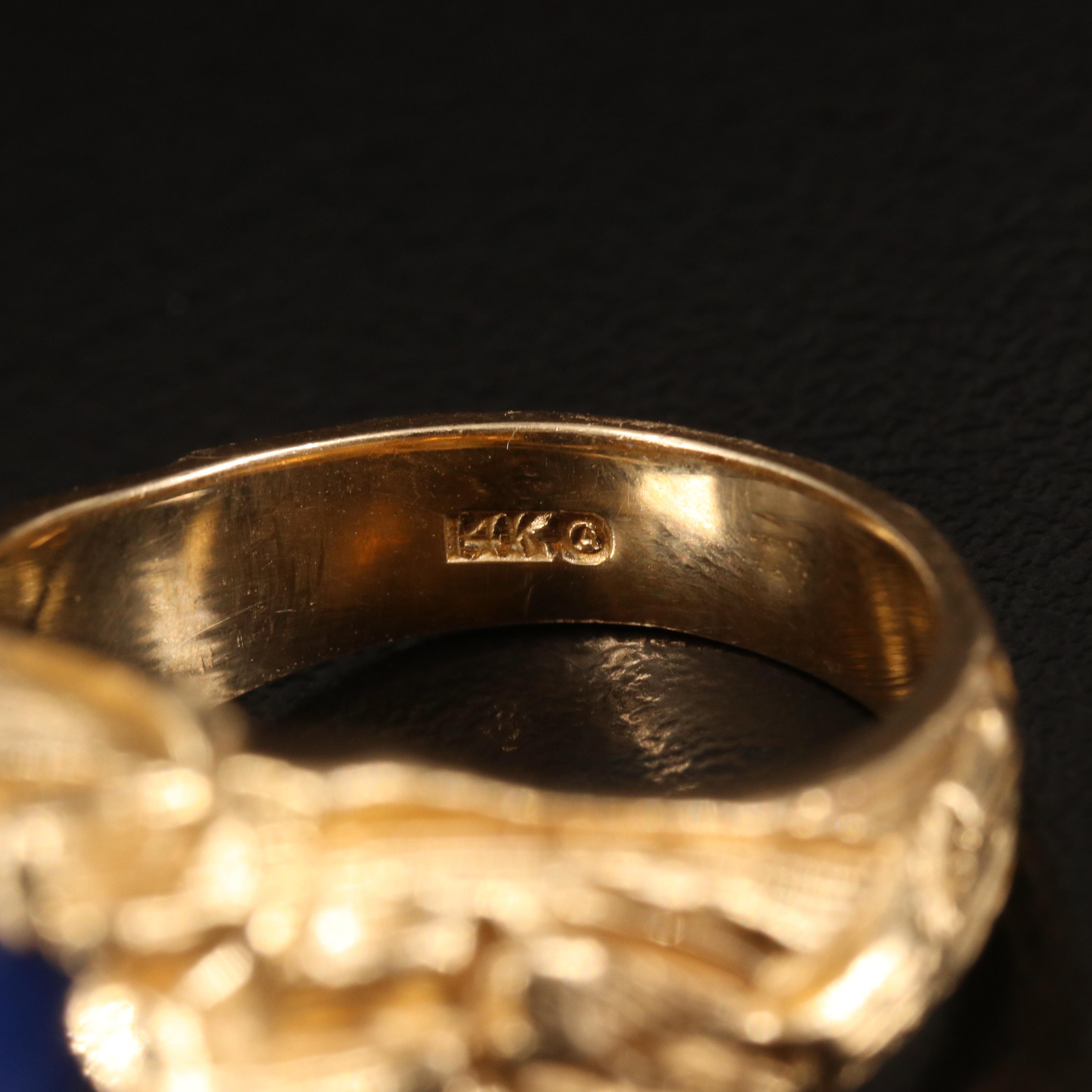 14K Linde Star Sapphire Ring