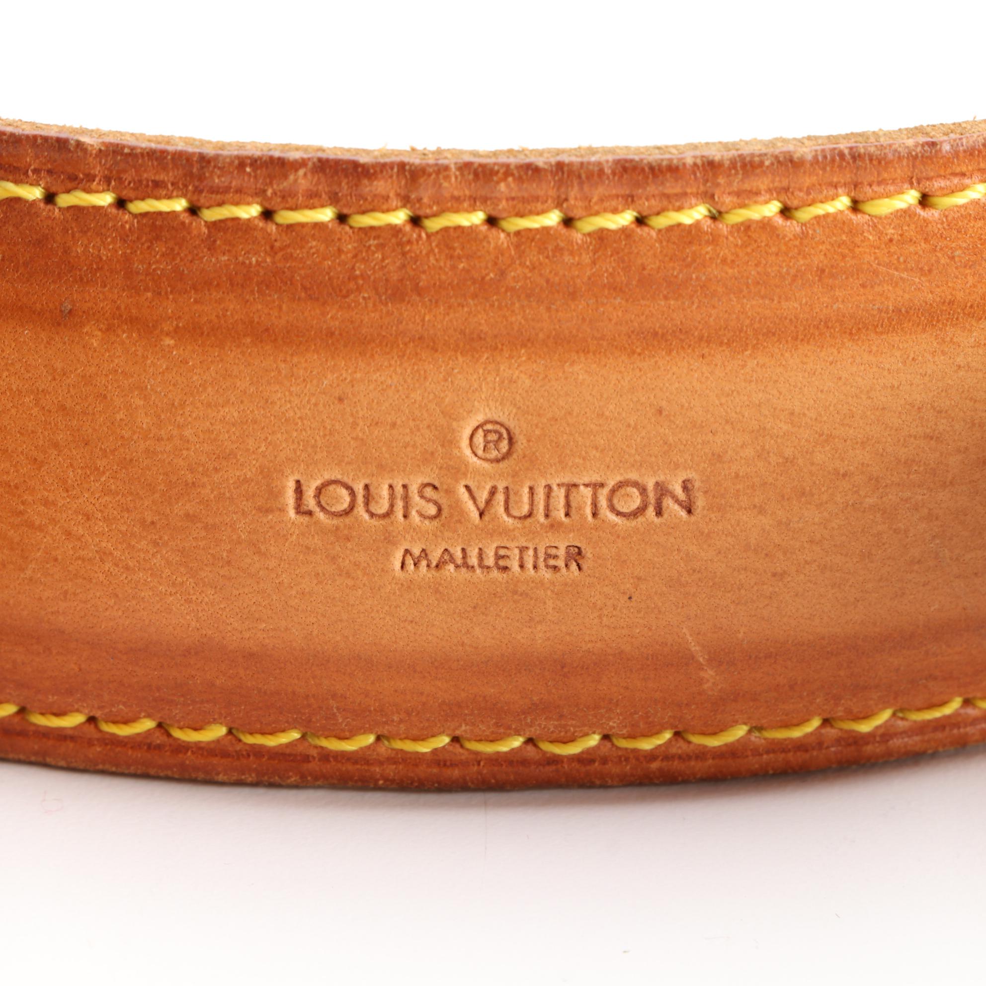 Louis Vuitton Saumur 35 Messenger Bag in Monogram Canvas and Vachetta Leather