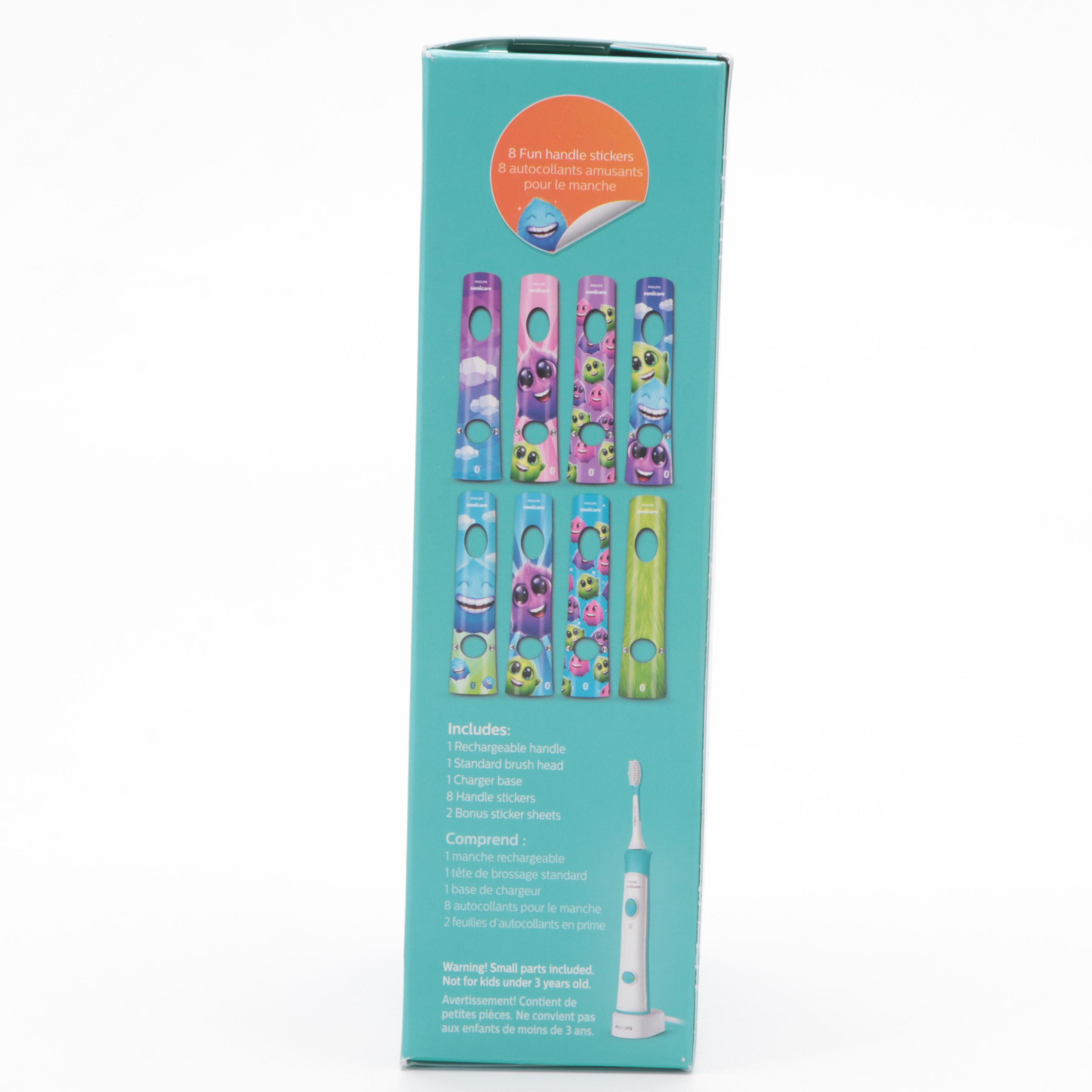 Philips Sonicare for Kids Electric Toothbrushes with Handle Stickers