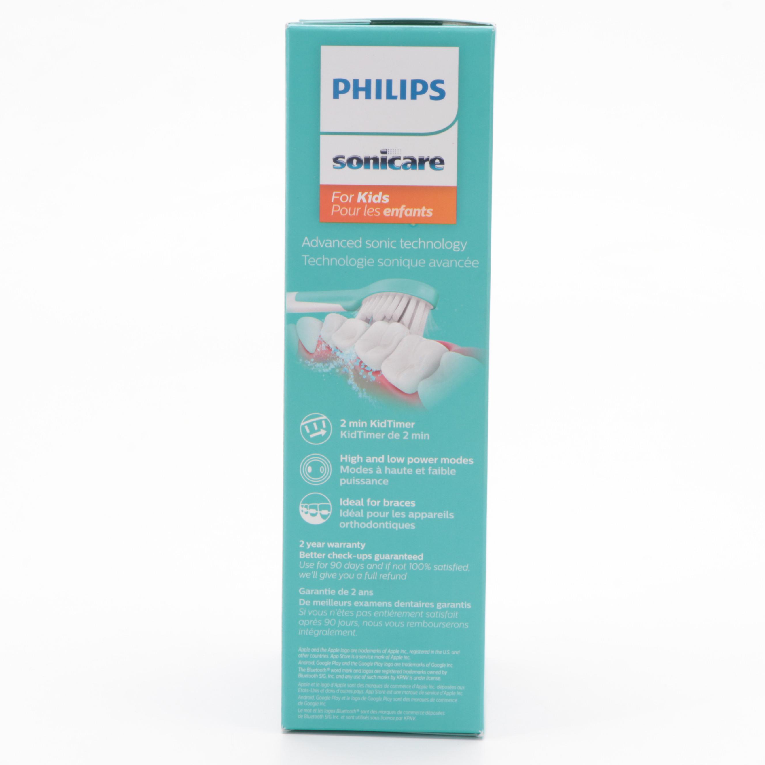 Philips Sonicare for Kids Electric Toothbrushes with Handle Stickers