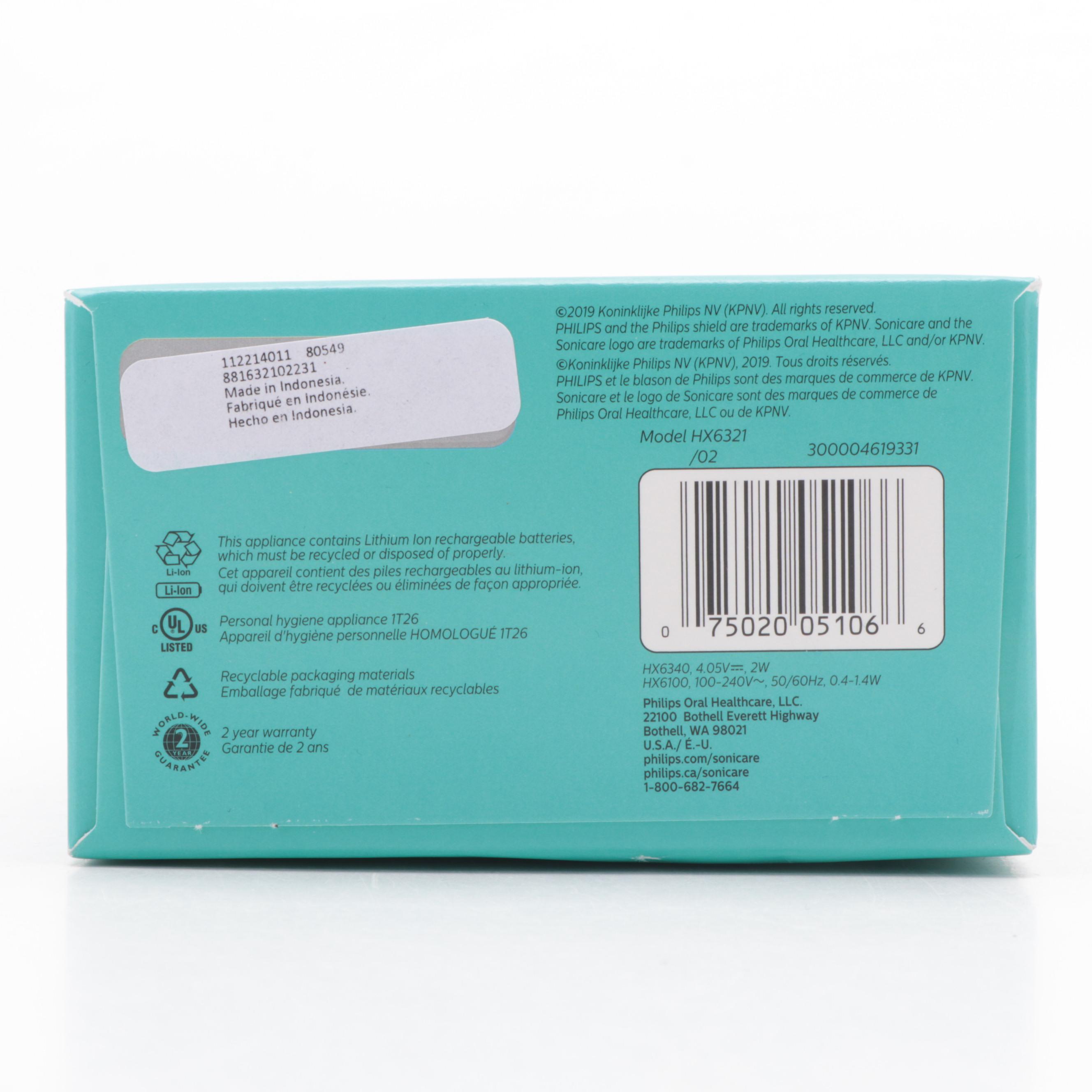 Philips Sonicare for Kids Electric Toothbrushes with Handle Stickers